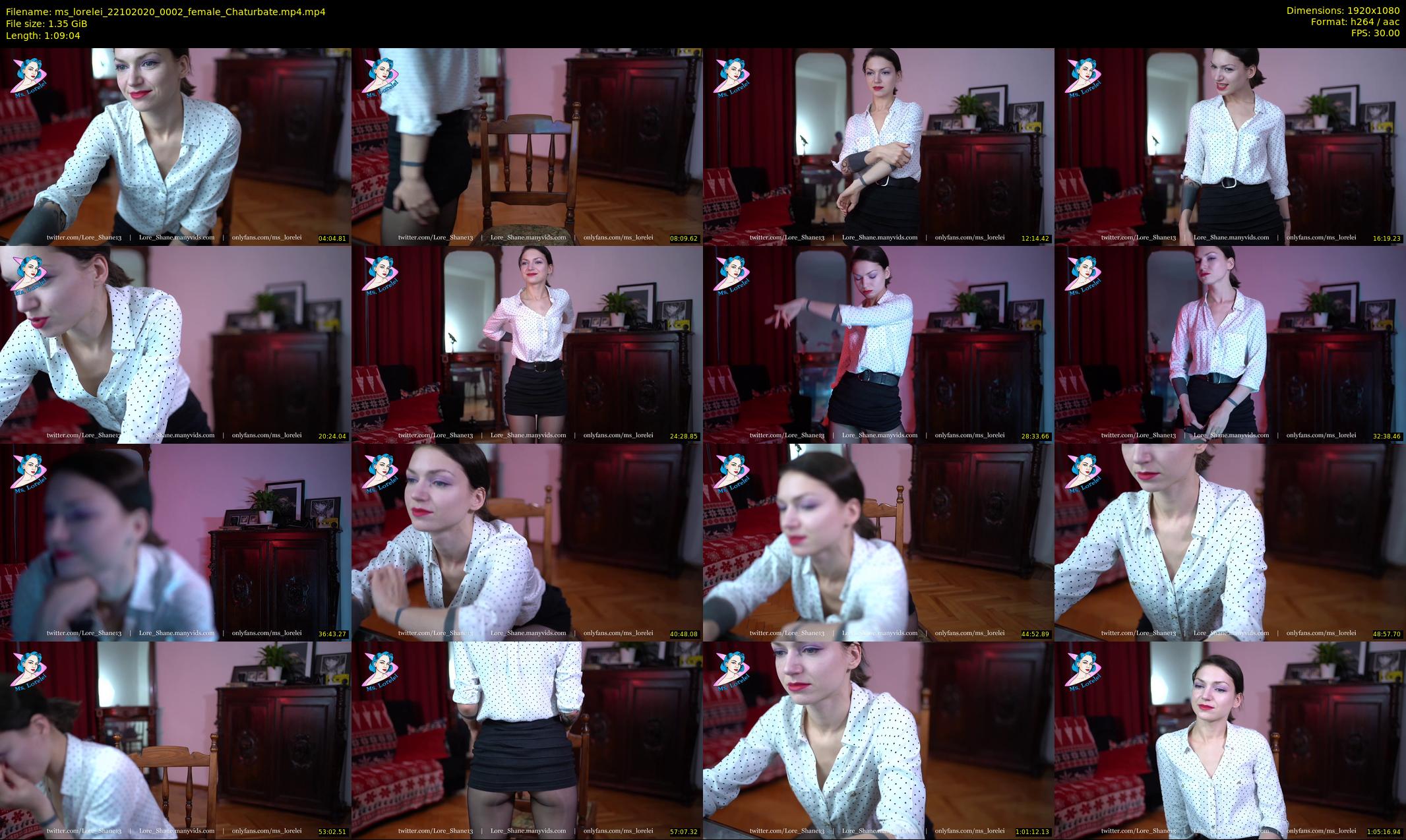 ms_lorelei — 70 minute Chaturbate female cam show recording, 1080p, Oct 22, 2020