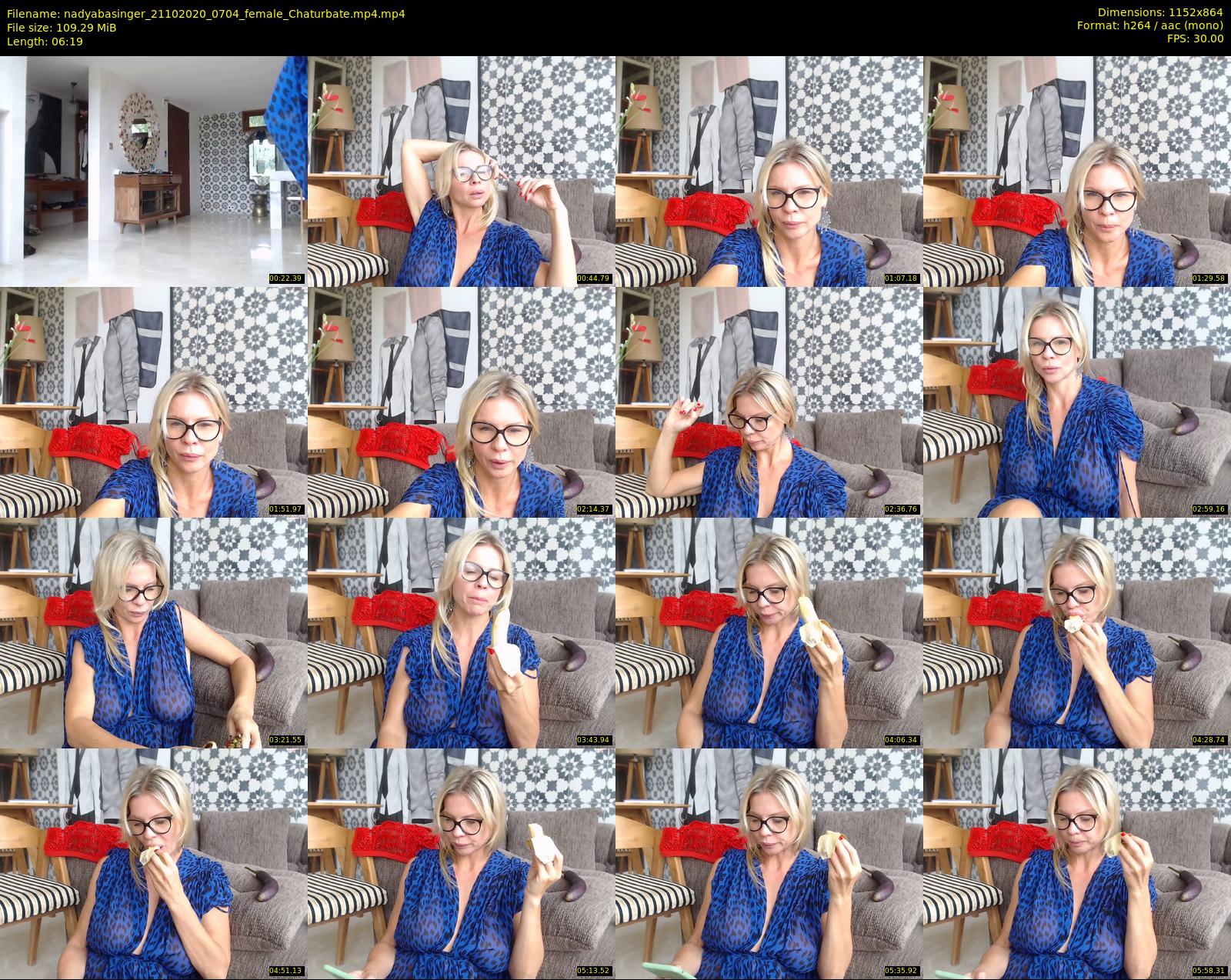 nadyabasinger — 7 minute Chaturbate female cam show recording, 720p, Oct 21, 2020