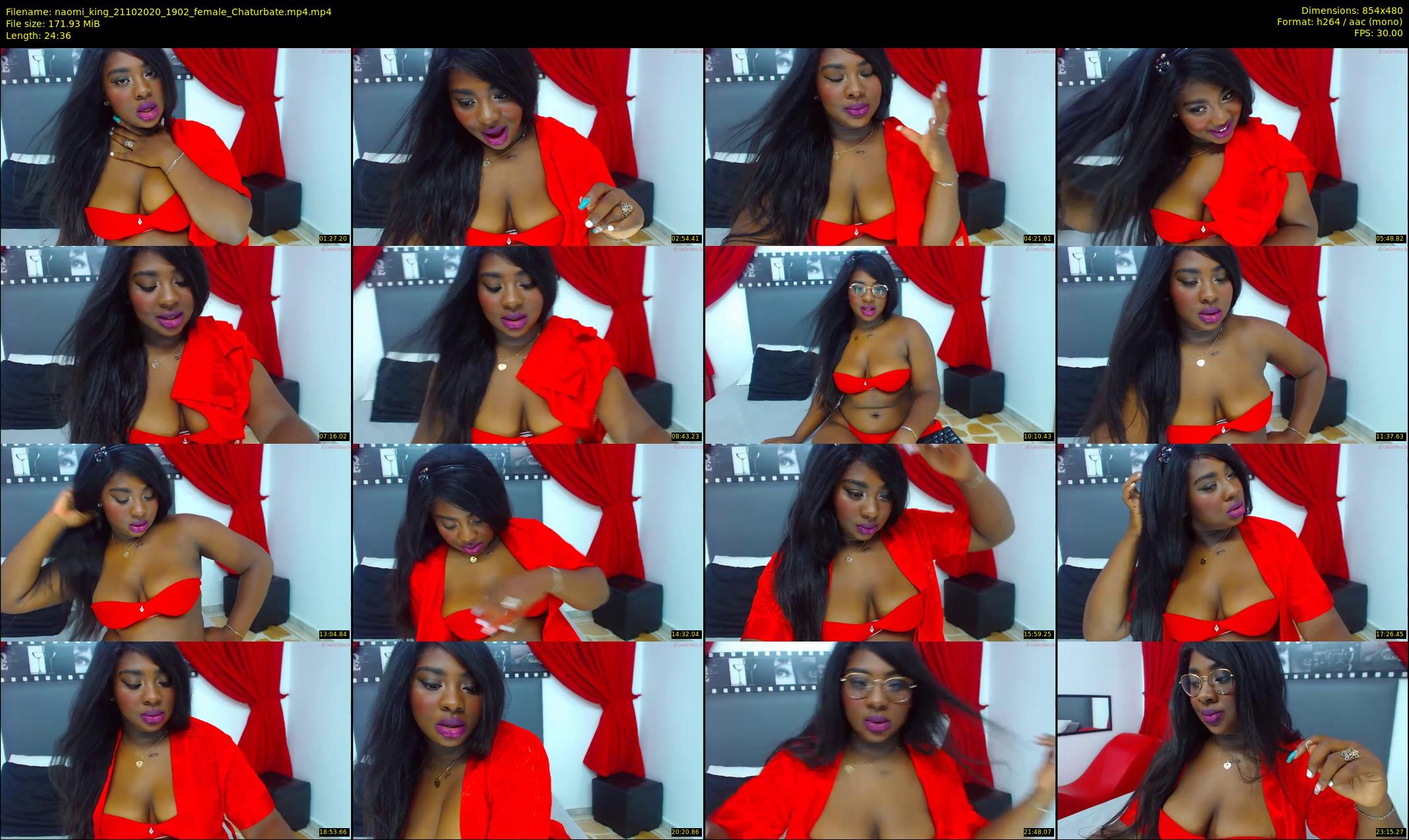 naomi_king — 25 minute Chaturbate female cam show recording, 480p, Oct 21, 2020