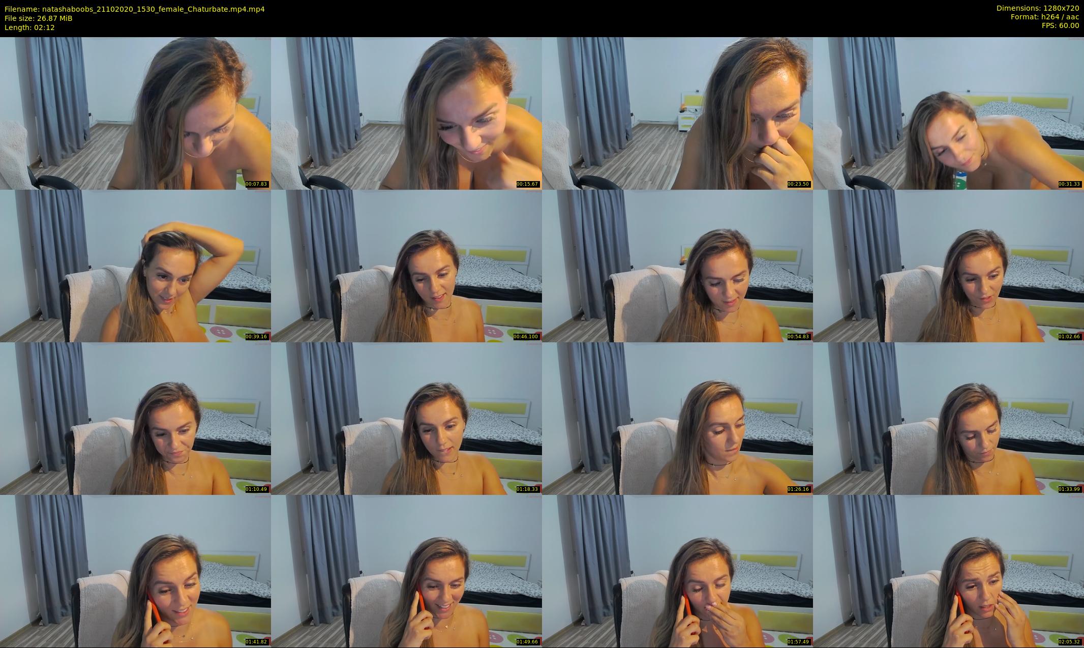 natashaboobs — 3 minute Chaturbate female cam show recording, 720p, Oct 21, 2020