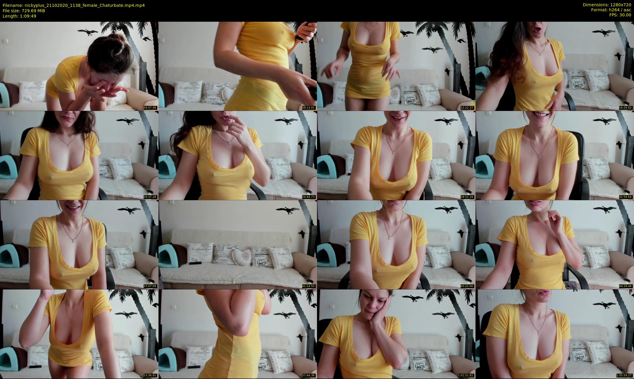 nickyplus — 70 minute Chaturbate couple cam show recording, 720p, Oct 21, 2020