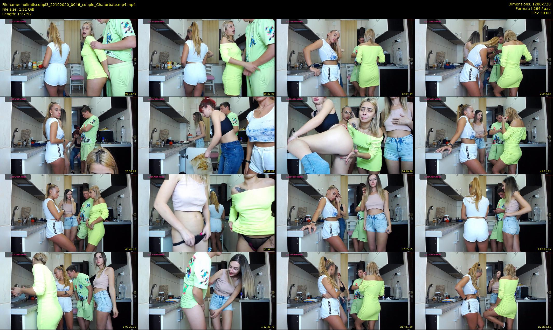 nolimitscoupl3 — 88 minute Chaturbate couple cam show recording, 720p, Oct 22, 2020