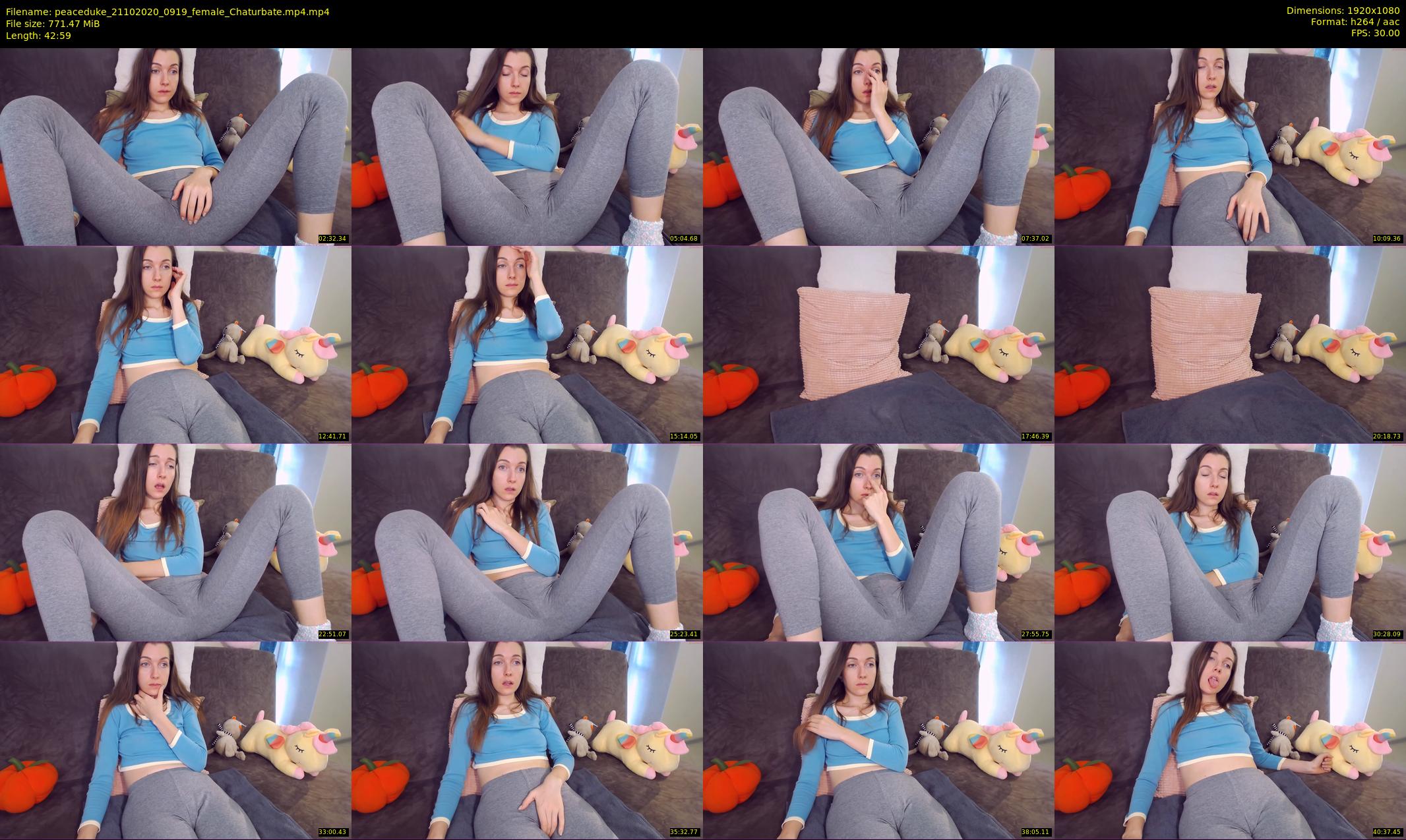 peaceduke — 43 minute Chaturbate female cam show recording, 1080p, Oct 21, 2020