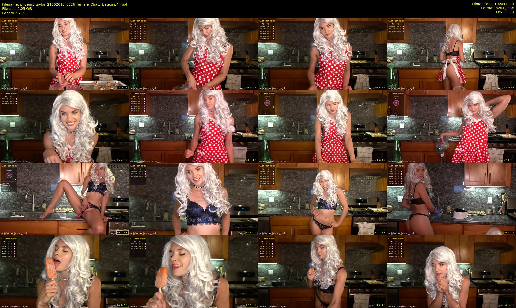 phoenix_taylor — 58 minute Chaturbate female cam show recording, 1080p, Oct 21, 2020