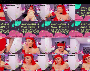 pyrowayne — 59 minute Chaturbate female cam show recording, 720p, Oct 22, 2020