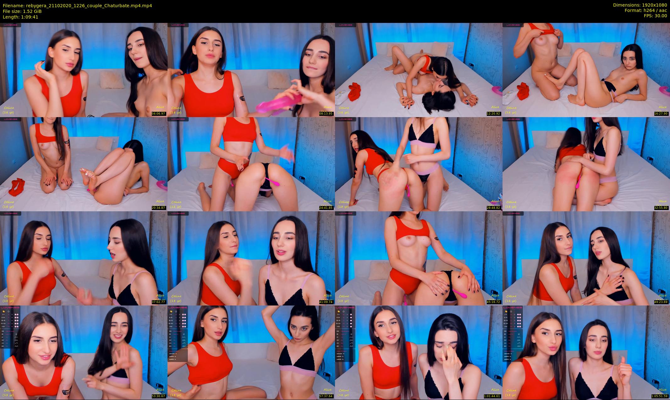 rebygera — 70 minute Chaturbate couple cam show recording, 1080p, Oct 21, 2020