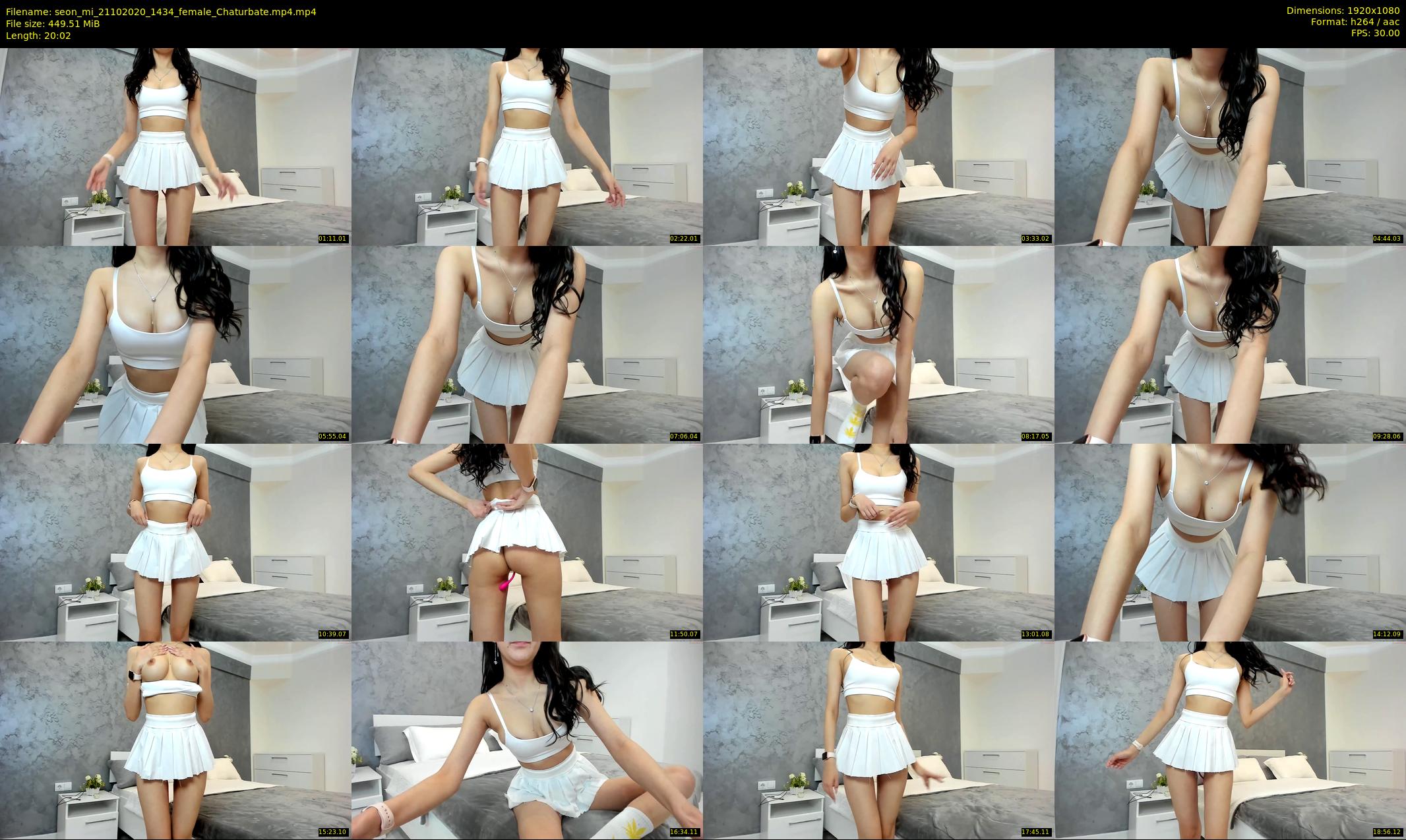 seon_mi — 21 minute Chaturbate female cam show recording, 1080p, Oct 21, 2020