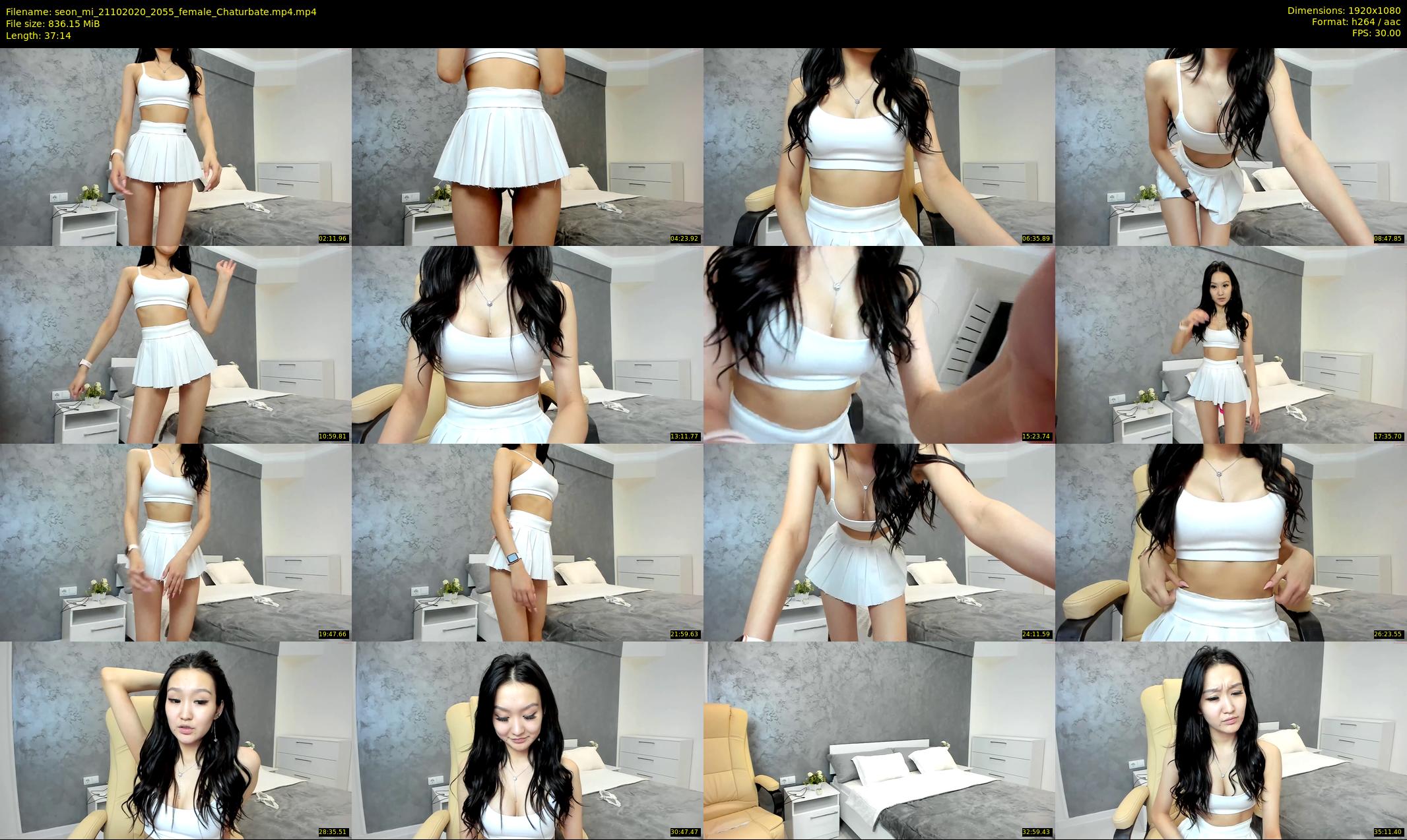 seon_mi — 38 minute Chaturbate female cam show recording, 1080p, Oct 21, 2020