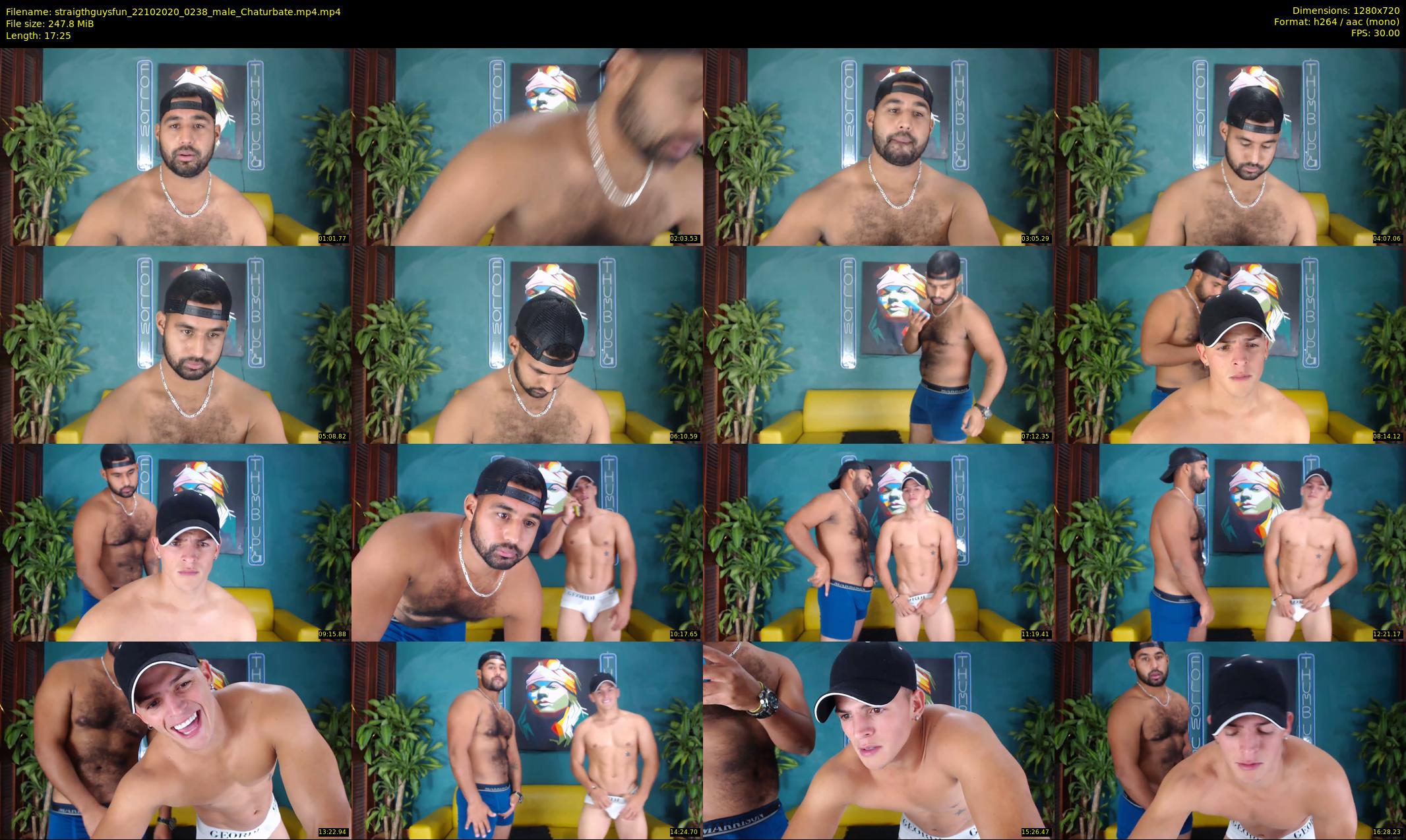 straigthguysfun — 18 minute Chaturbate male cam show recording, 720p, Oct 22, 2020