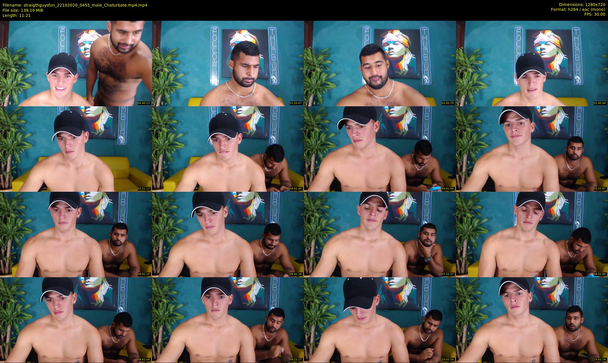 straigthguysfun — 12 minute Chaturbate male cam show recording, 720p, Oct 22, 2020