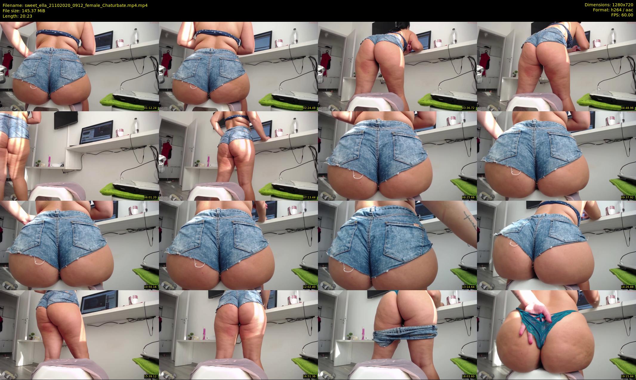 sweet_ella — 21 minute Chaturbate female cam show recording, 720p, Oct 21, 2020
