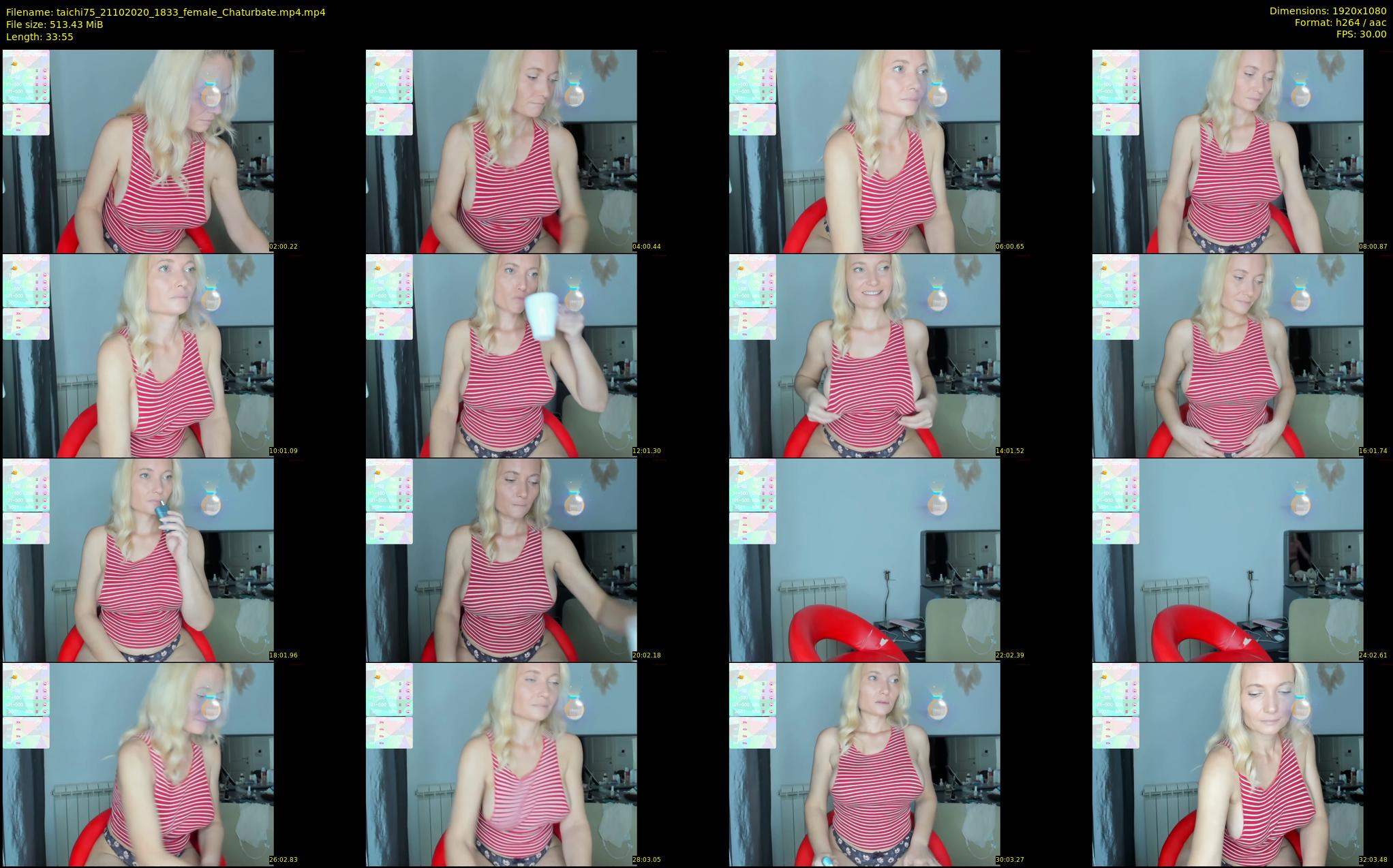 taichi75 — 34 minute Chaturbate female cam show recording, 1080p, Oct 21, 2020