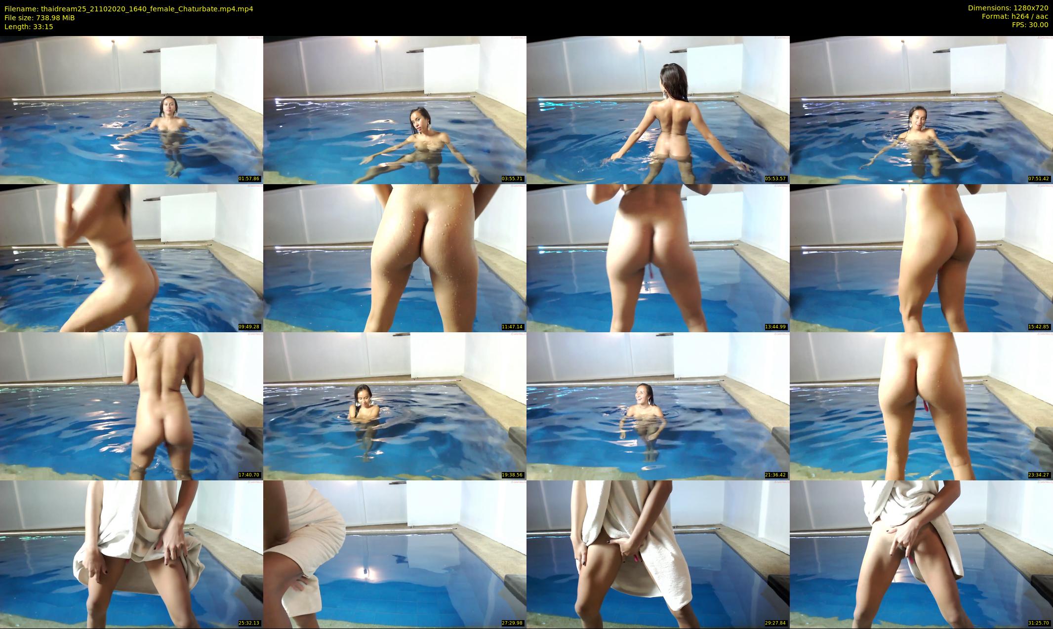 thaidream25 — 34 minute Chaturbate female cam show recording, 720p, Oct 21, 2020