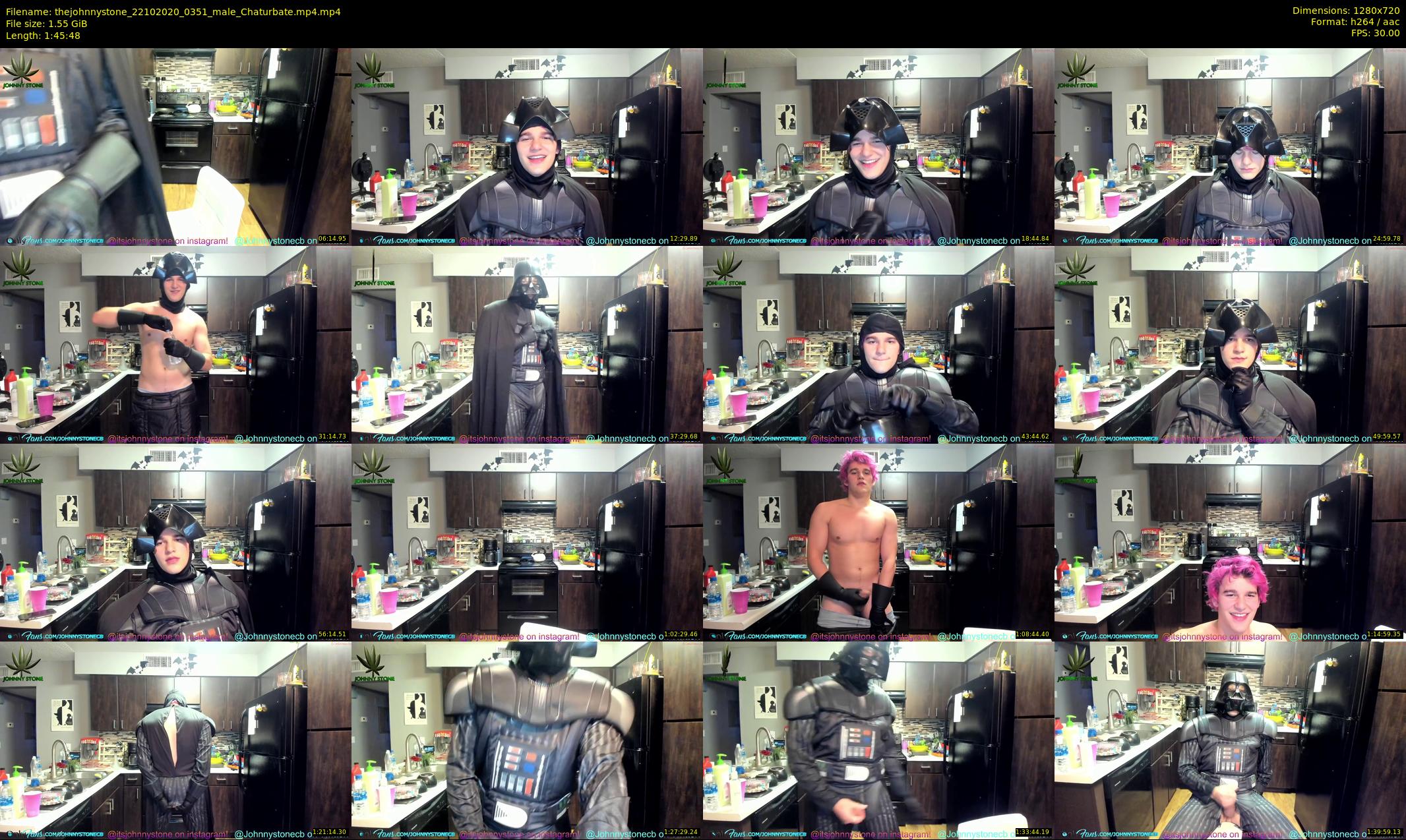 thejohnnystone — 106 minute Chaturbate male cam show recording, 720p, Oct 22, 2020