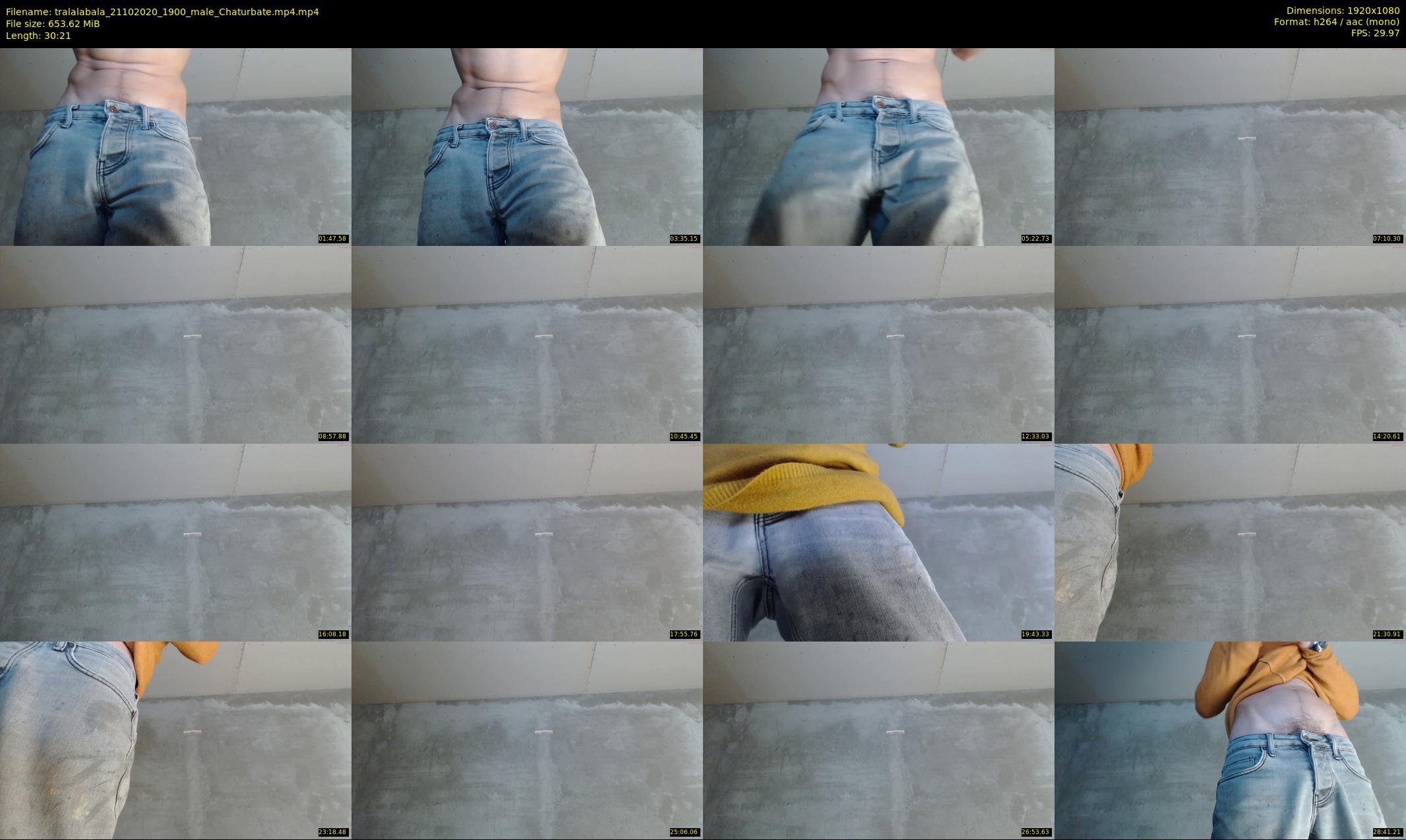 tralalabala — 31 minute Chaturbate male cam show recording, 1080p, Oct 21, 2020