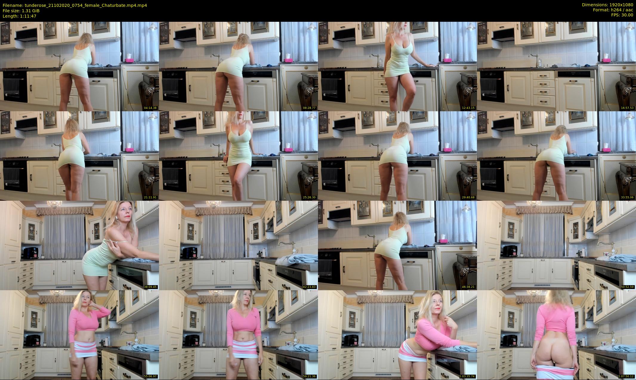 tunderose — 72 minute Chaturbate female cam show recording, 1080p, Oct 21, 2020