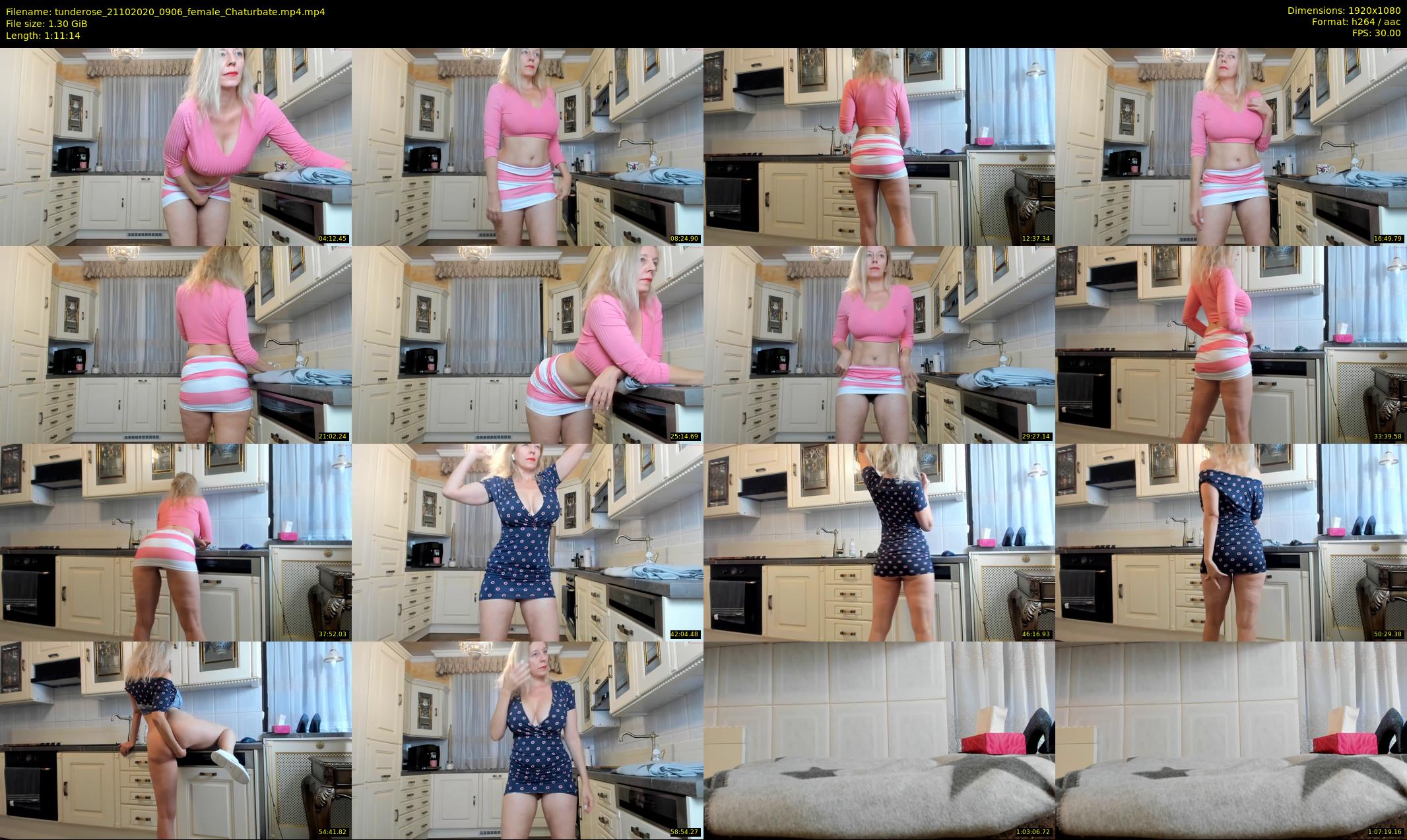 tunderose — 72 minute Chaturbate female cam show recording, 1080p, Oct 21, 2020