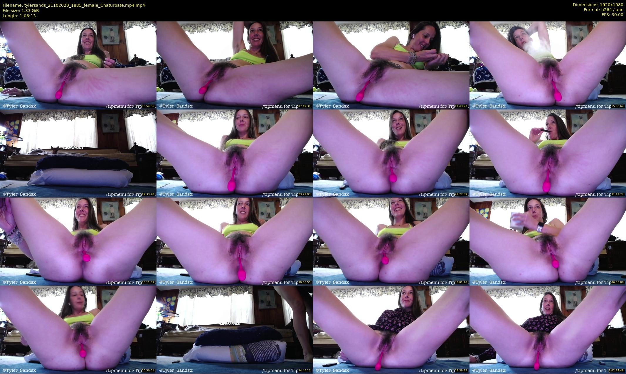 tylersands — 67 minute Chaturbate female cam show recording, 1080p, Oct 21, 2020