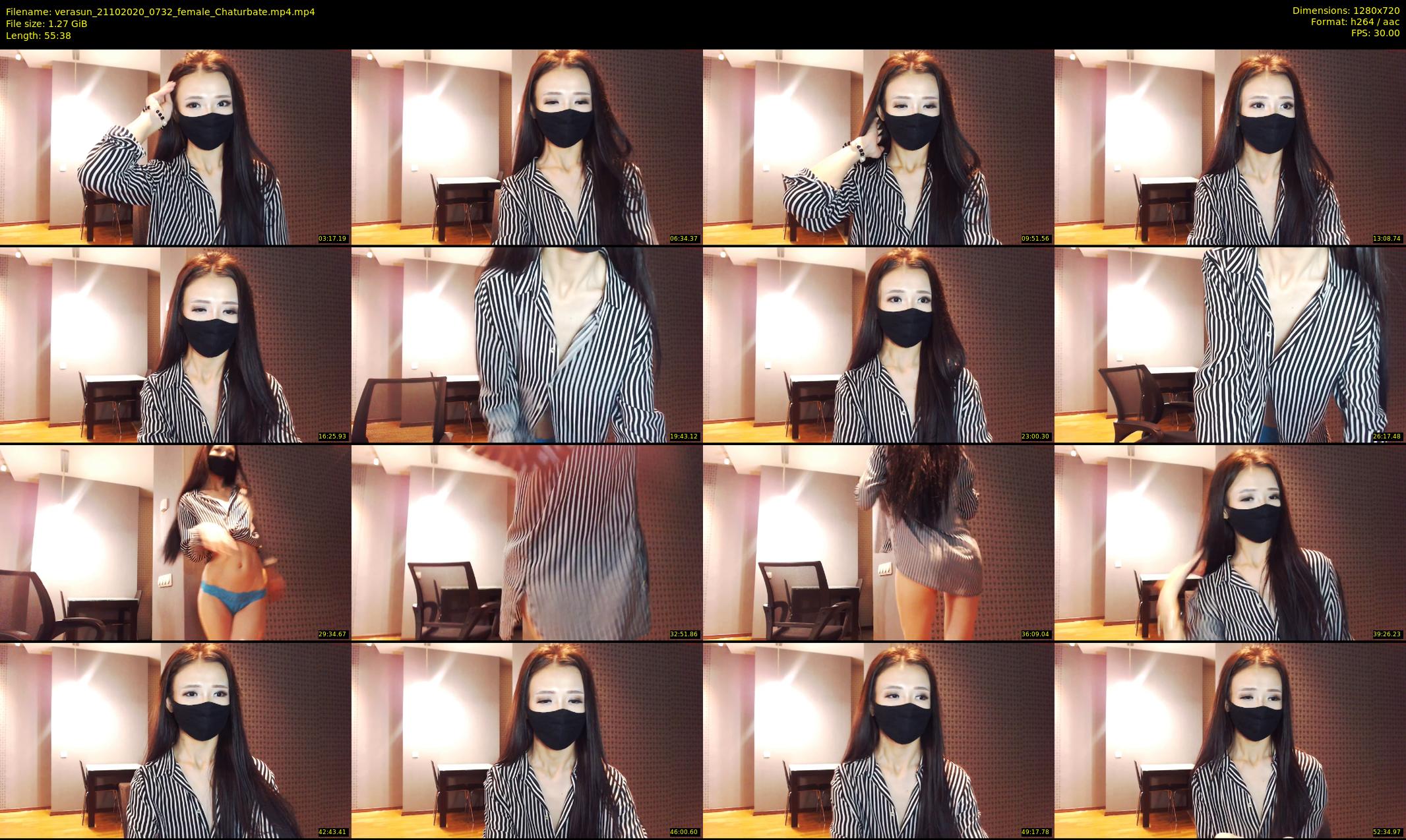 verasun — 56 minute Chaturbate female cam show recording, 720p, Oct 21, 2020