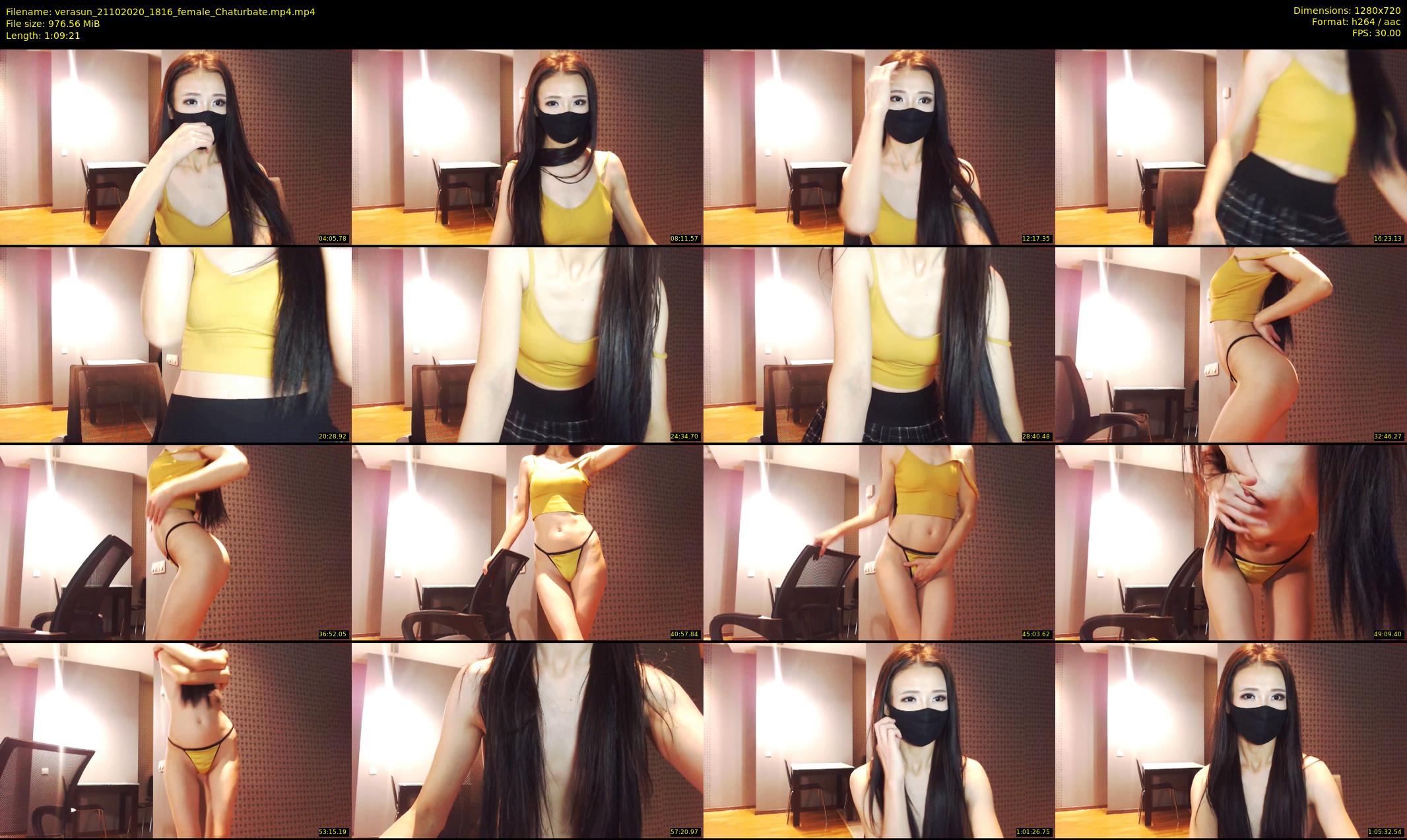 verasun — 70 minute Chaturbate female cam show recording, 720p, Oct 21, 2020