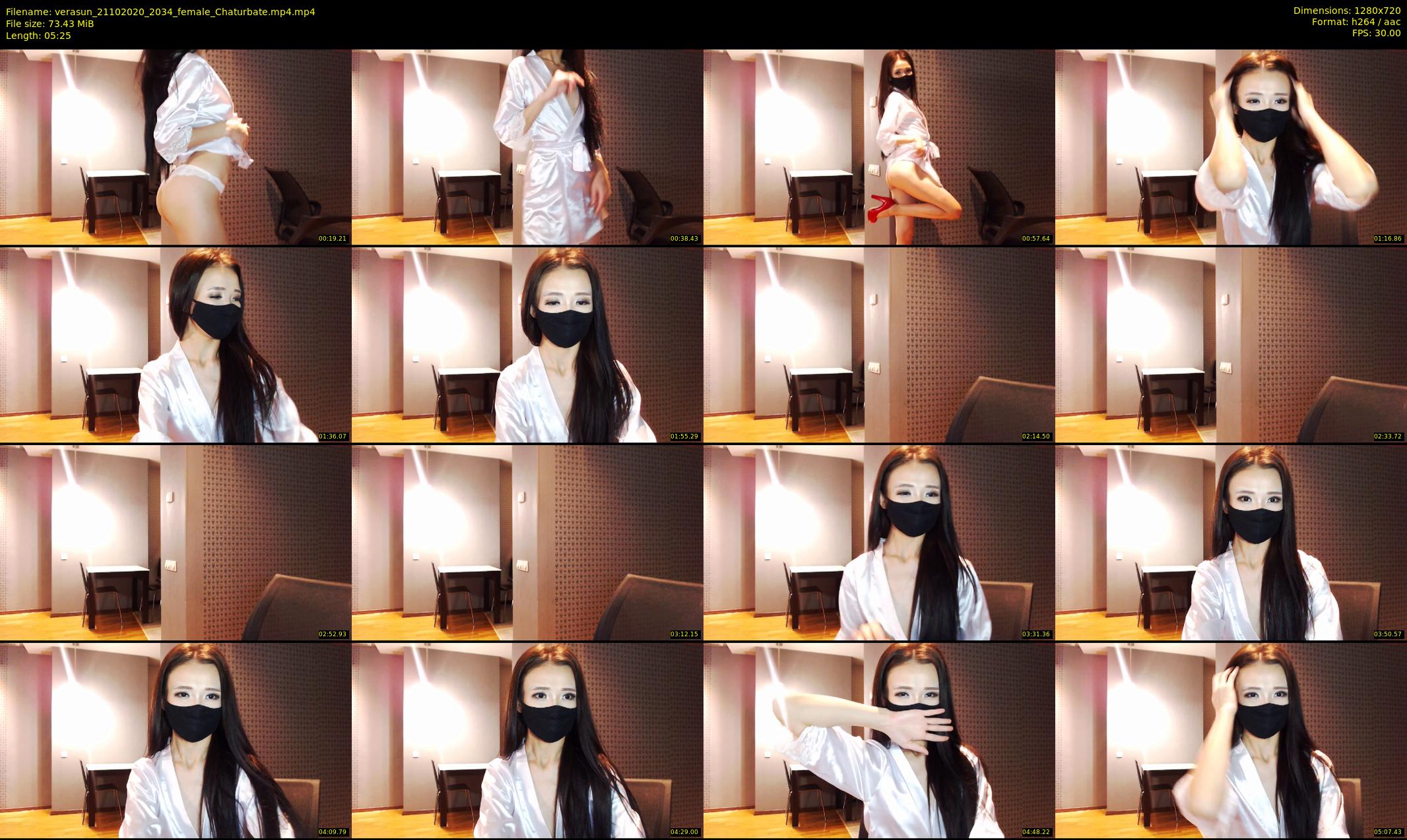 verasun — 6 minute Chaturbate female cam show recording, 720p, Oct 21, 2020