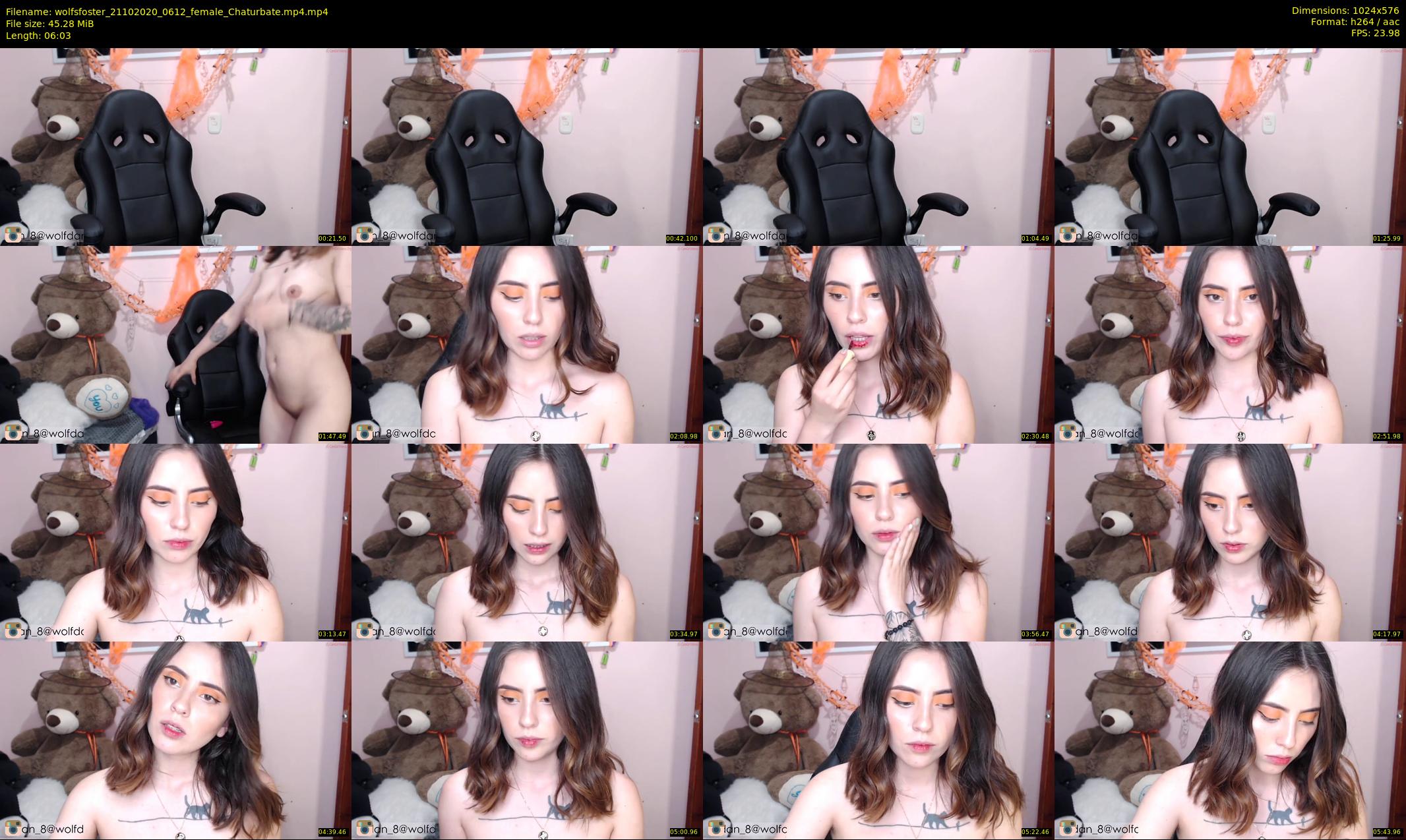 wolfsfoster — 7 minute Chaturbate couple cam show recording, 480p, Oct 21, 2020