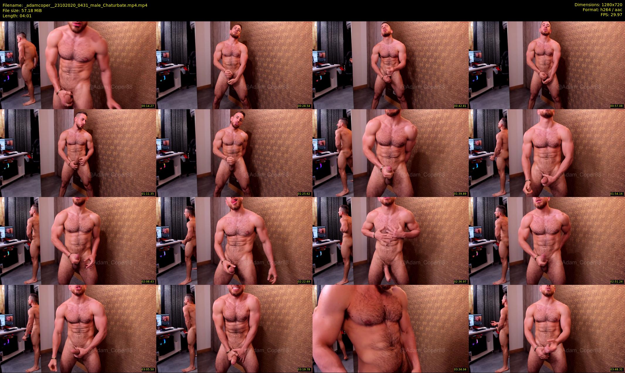 _adamcoper_ — 5 minute Chaturbate male cam show recording, 720p, Oct 23, 2020