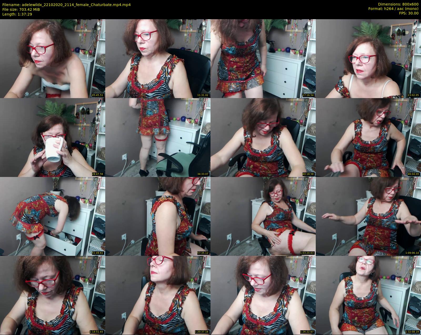 adelewildx — 98 minute Chaturbate female cam show recording, 480p, Oct 22, 2020
