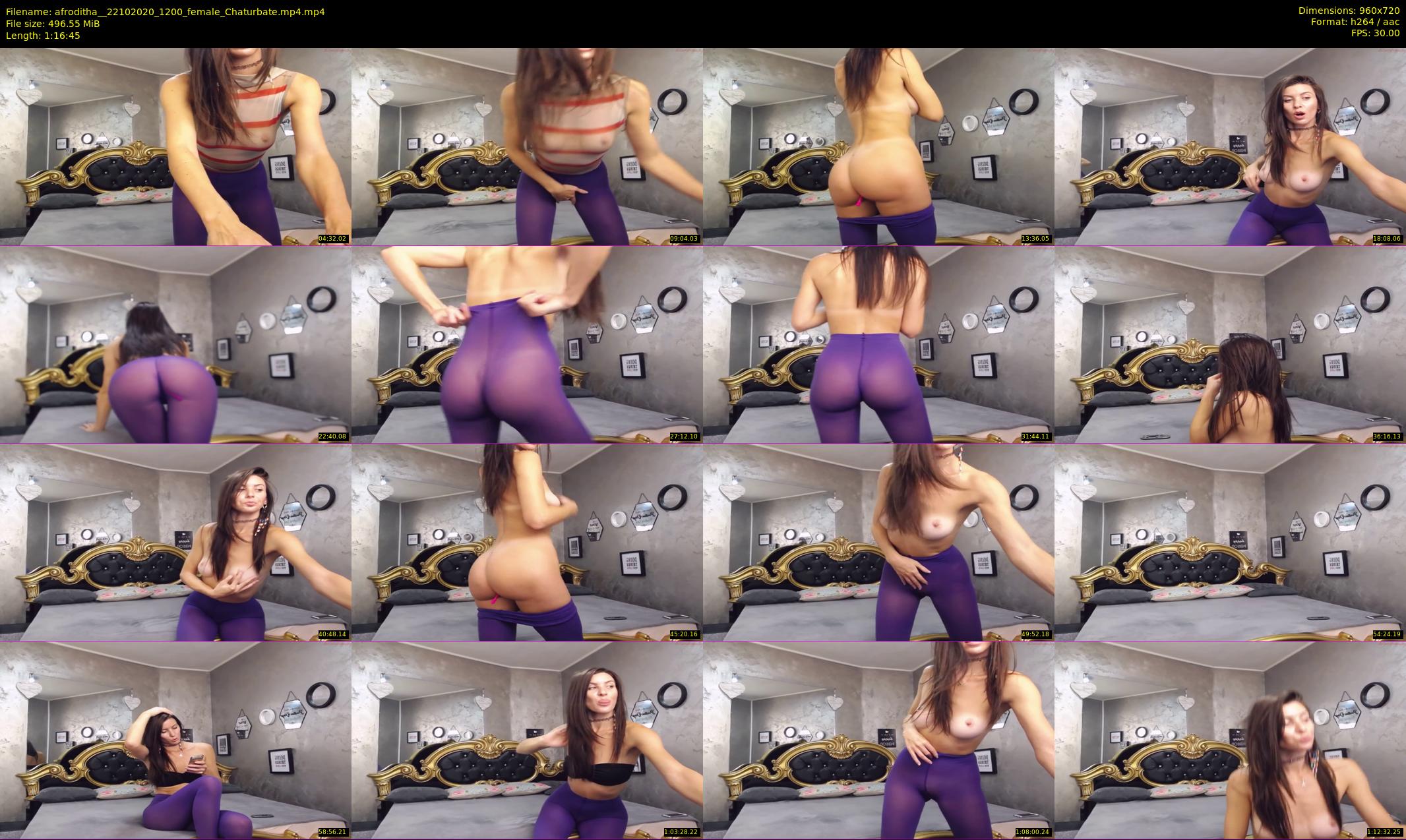afroditha_ — 77 minute Chaturbate female cam show recording, 720p, Oct 22, 2020