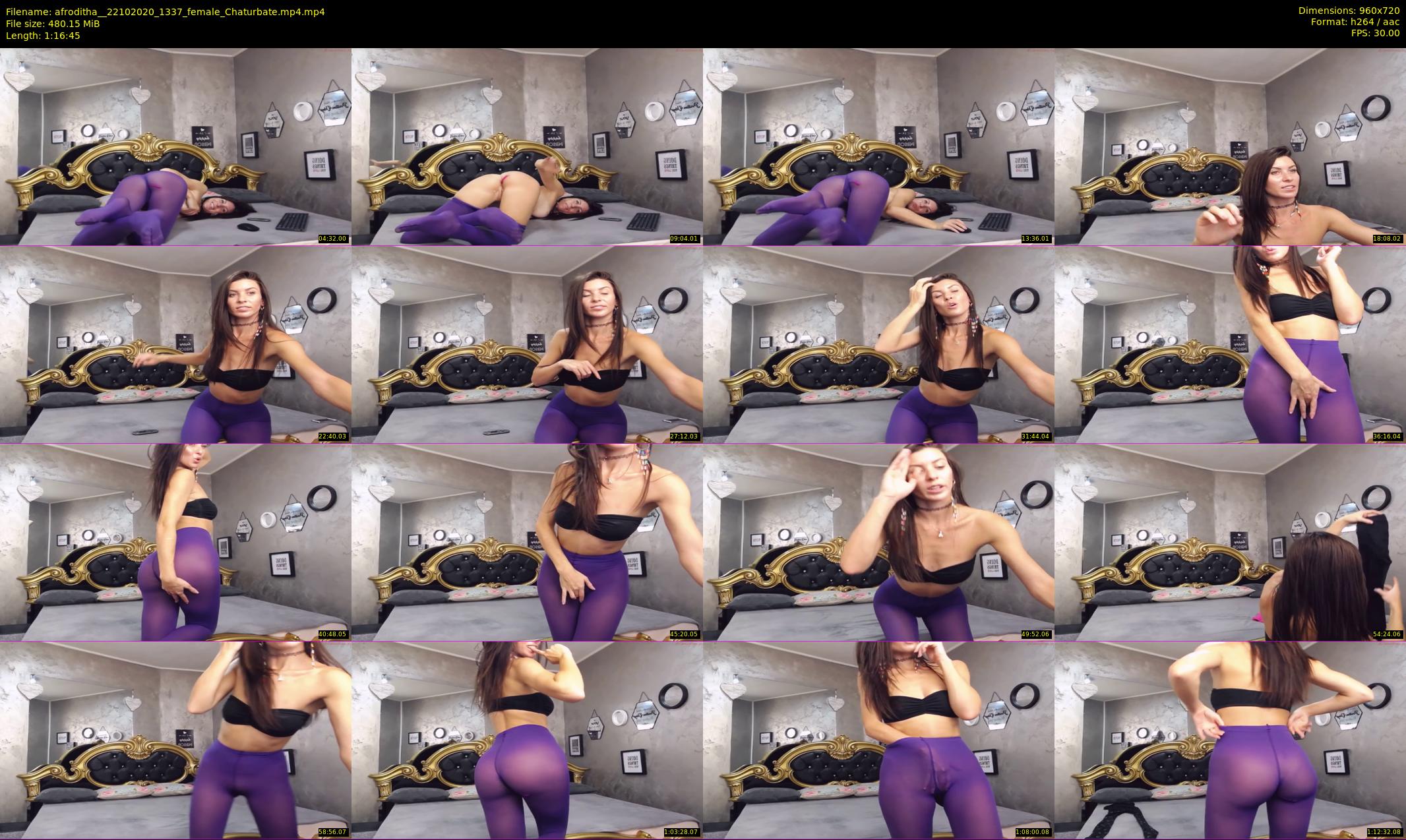 afroditha_ — 77 minute Chaturbate female cam show recording, 720p, Oct 22, 2020