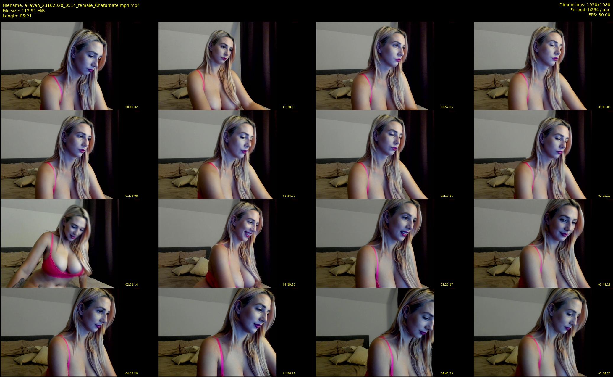 allayah — 6 minute Chaturbate female cam show recording, 1080p, Oct 23, 2020