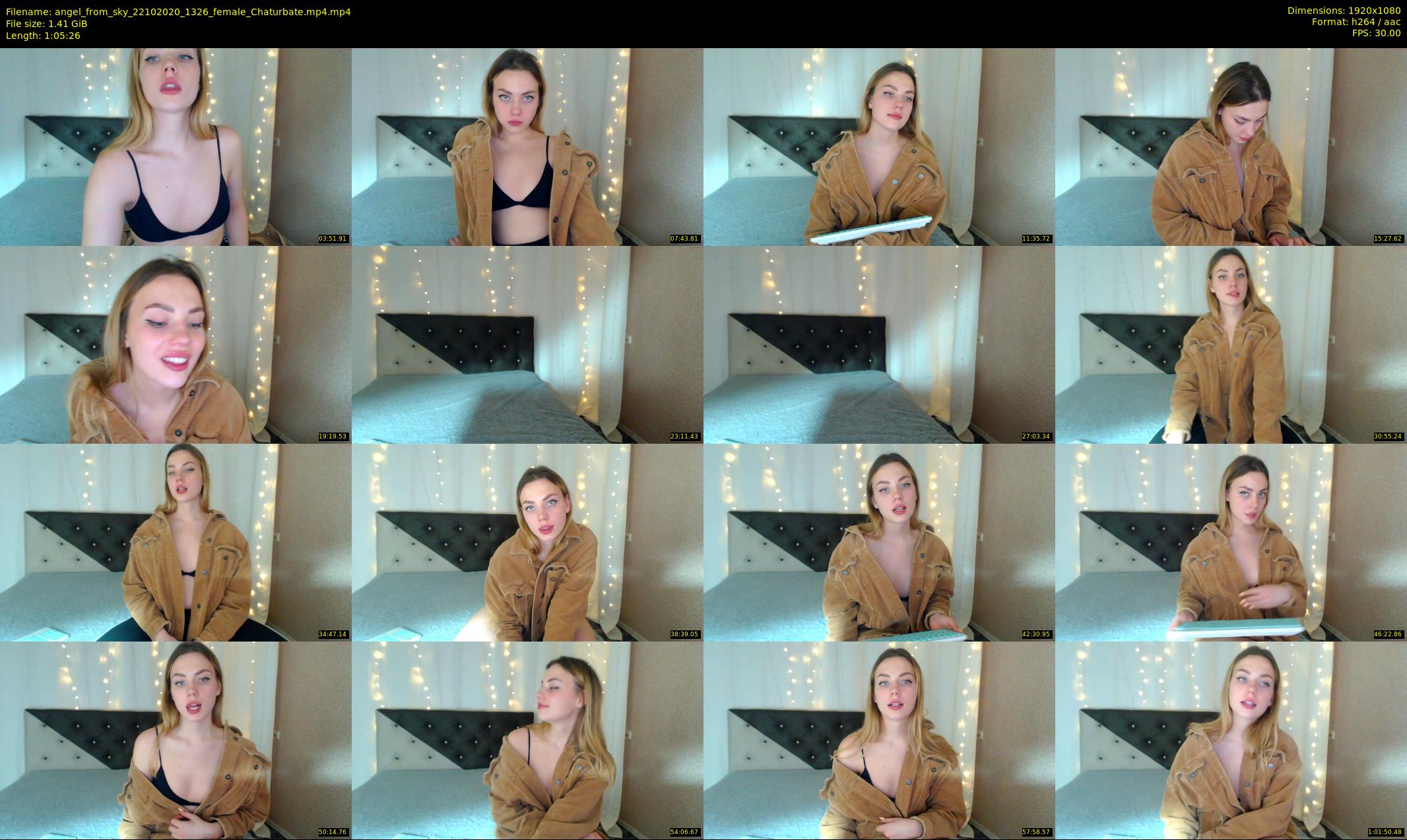 angel_from_sky — 66 minute Chaturbate female cam show recording, 1080p, Oct 22, 2020
