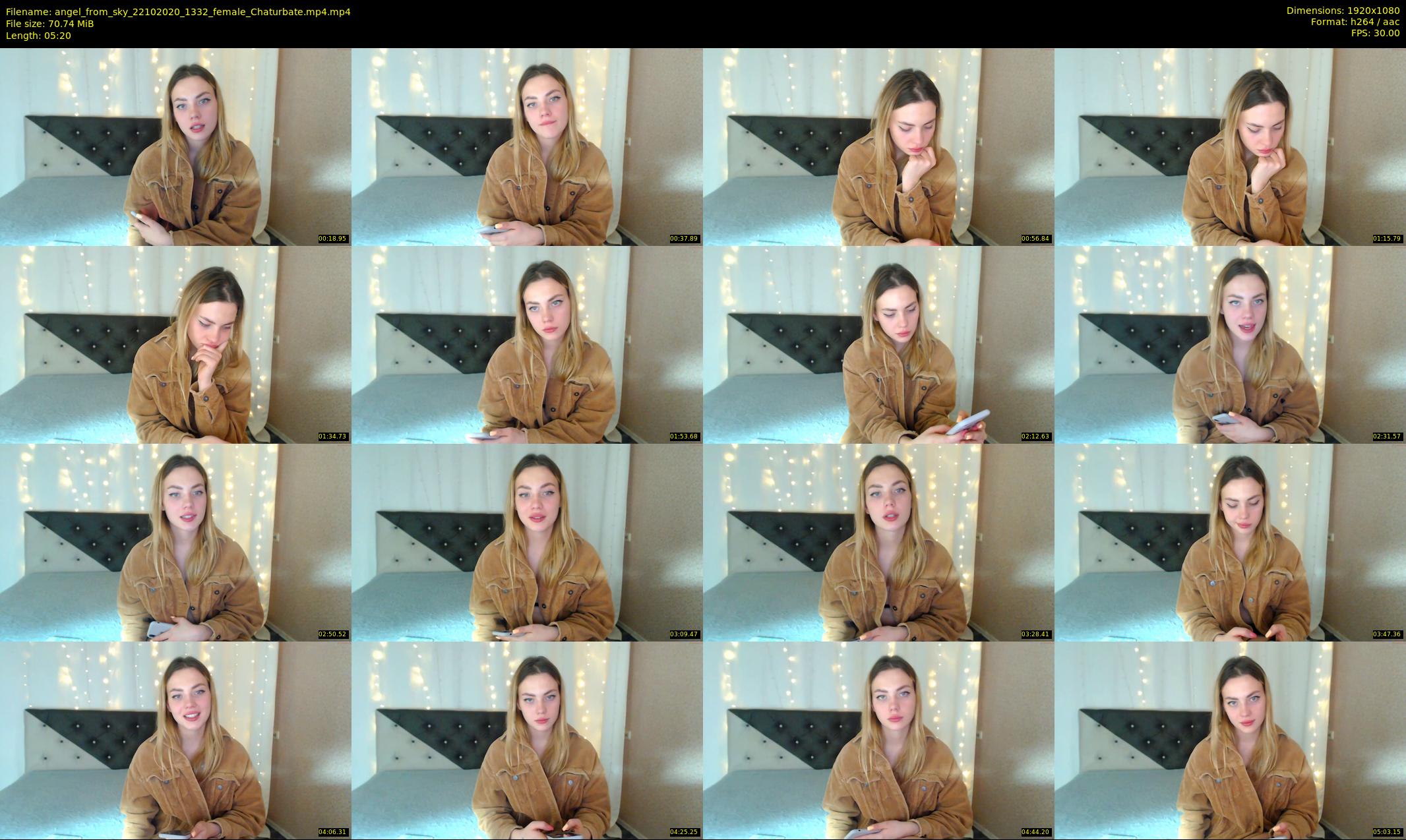 angel_from_sky — 6 minute Chaturbate female cam show recording, 1080p, Oct 22, 2020