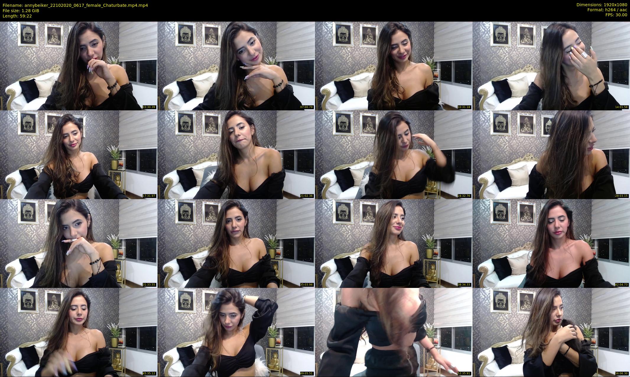 annybeiker — 60 minute Chaturbate female cam show recording, 1080p, Oct 22, 2020