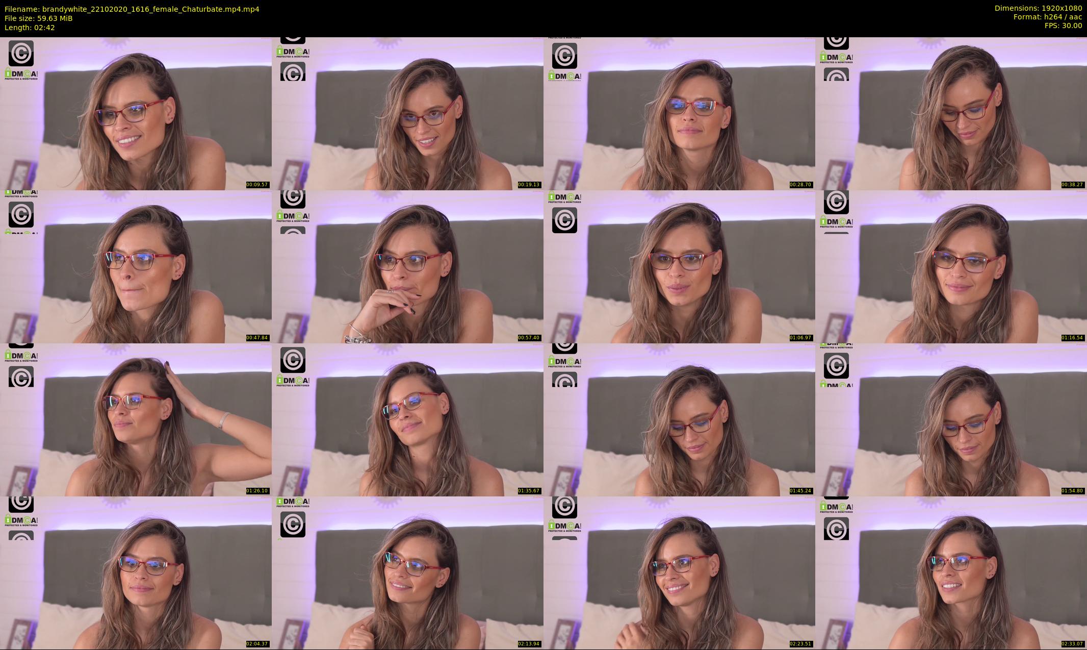 brandywhite — 3 minute Chaturbate female cam show recording, 1080p, Oct 22, 2020