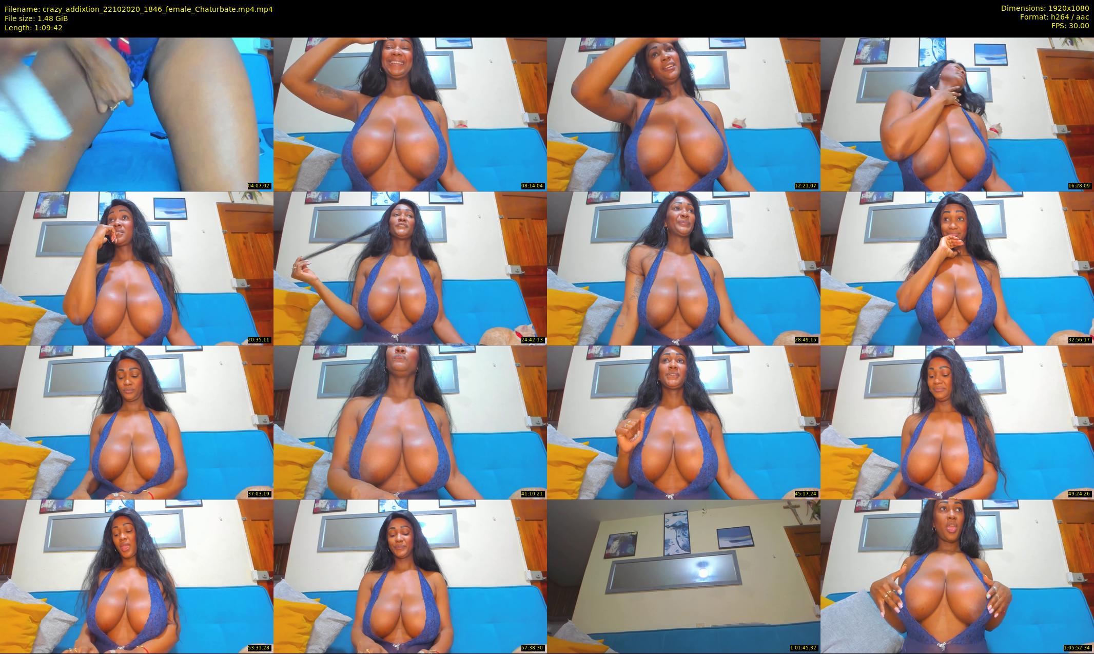 crazy_addixtion — 70 minute Chaturbate female cam show recording, 1080p, Oct 22, 2020