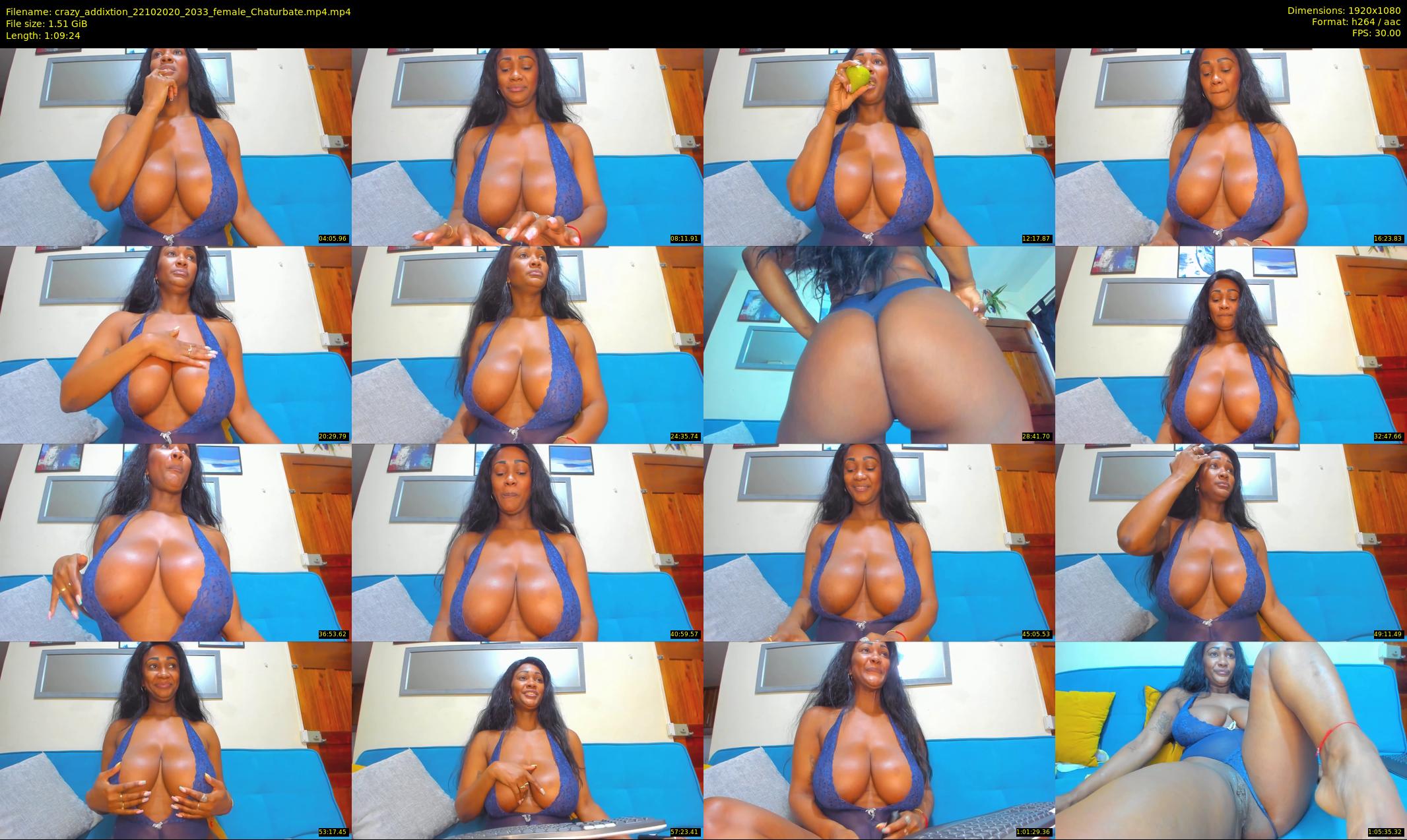 crazy_addixtion — 70 minute Chaturbate female cam show recording, 1080p, Oct 22, 2020