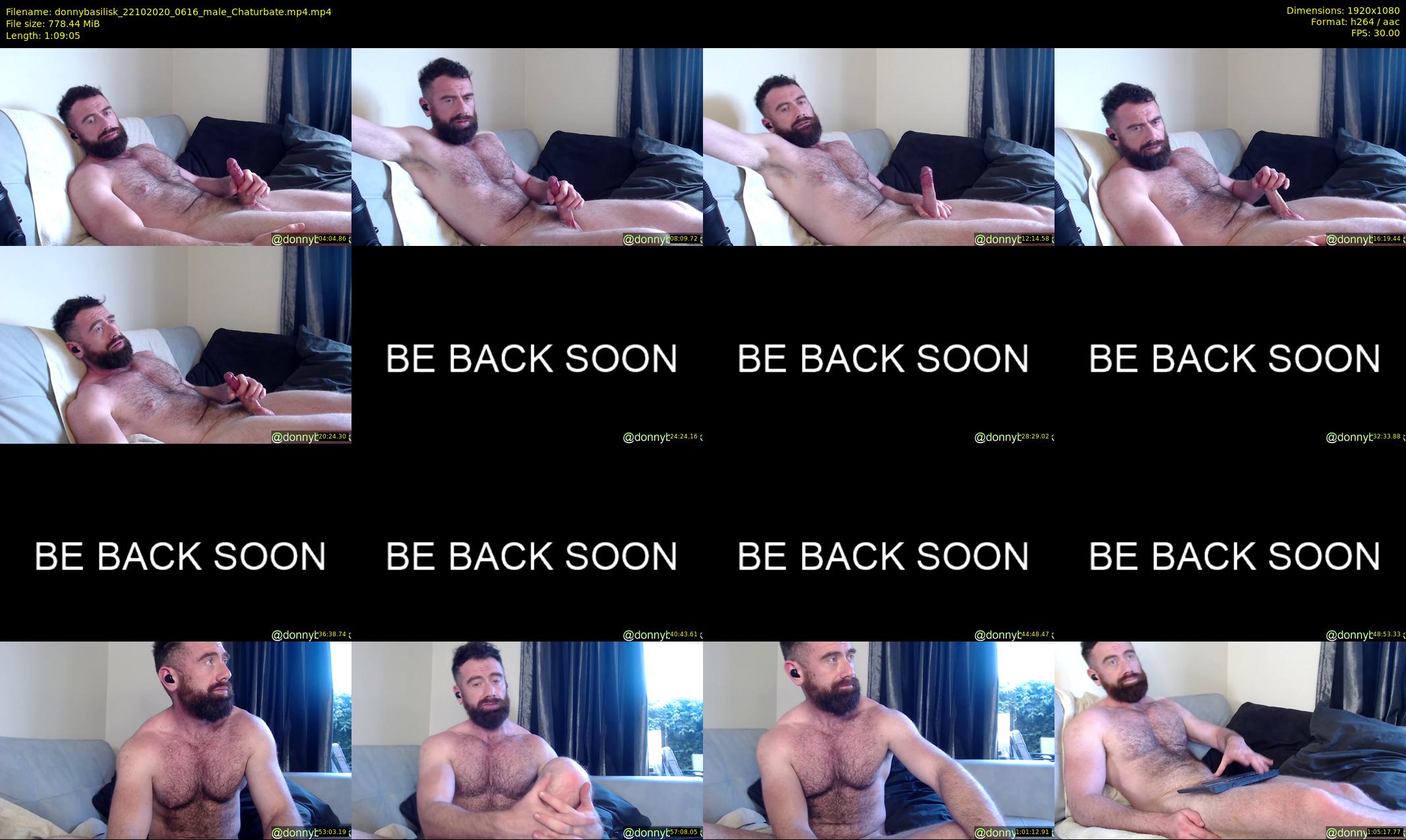 donnybasilisk — 70 minute Chaturbate male cam show recording, 1080p, Oct 22, 2020