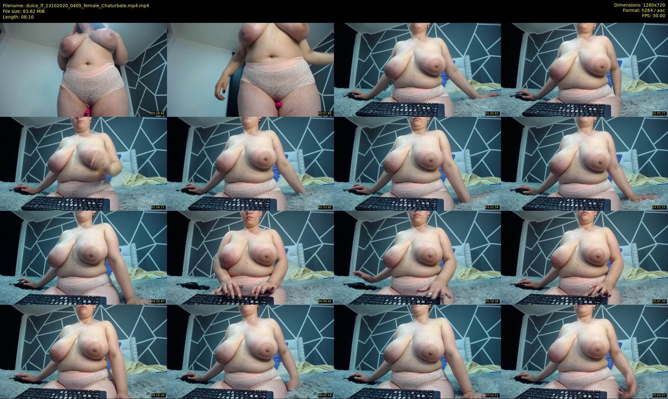 dulce_lf — 9 minute Chaturbate female cam show recording, 720p, Oct 23, 2020