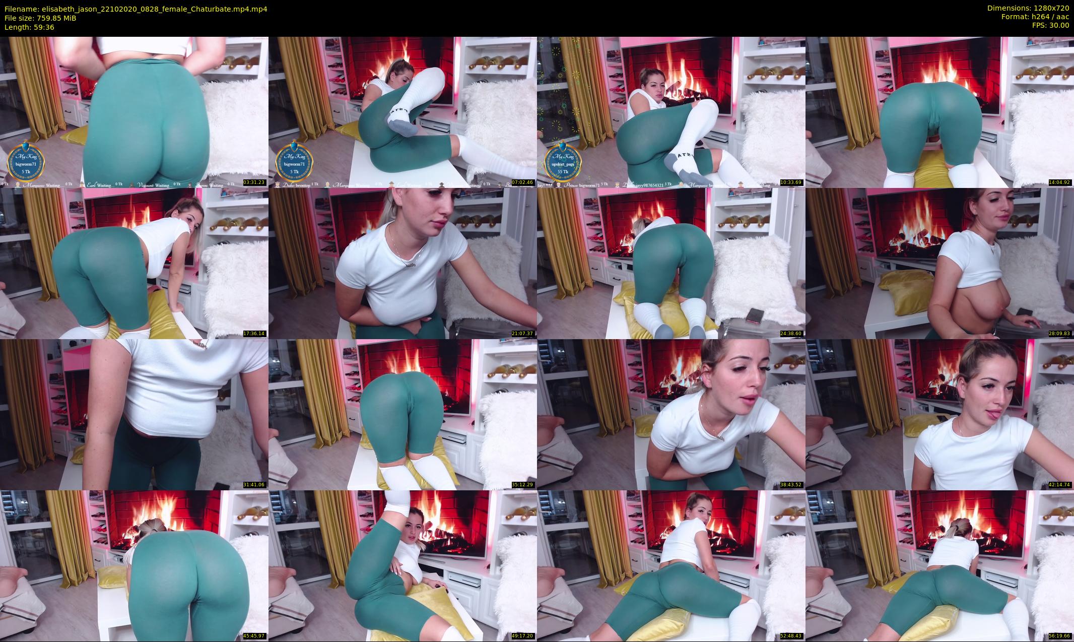 elisabeth_jason — 60 minute Chaturbate couple cam show recording, 720p, Oct 22, 2020