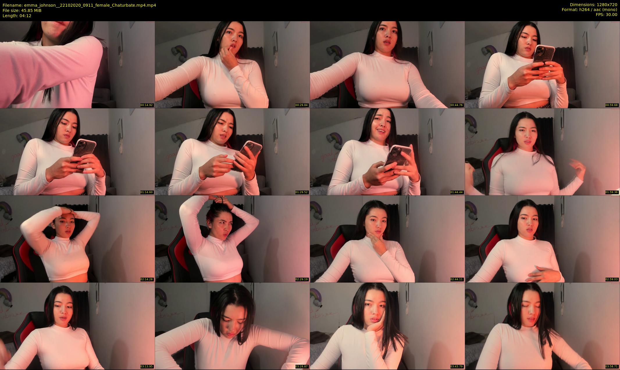 emma_johnson_ — 5 minute Chaturbate female cam show recording, 720p, Oct 22, 2020