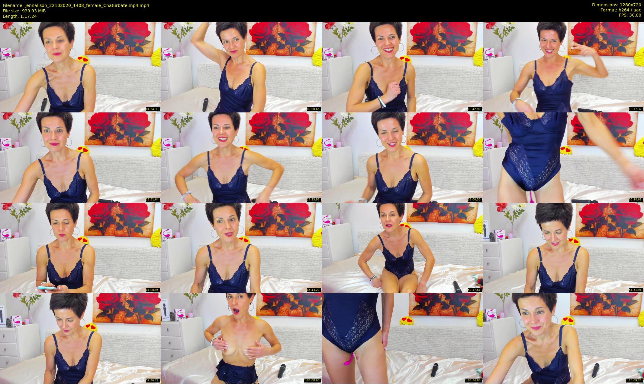 jennalison — 78 minute Chaturbate female cam show recording, 720p, Oct 22, 2020