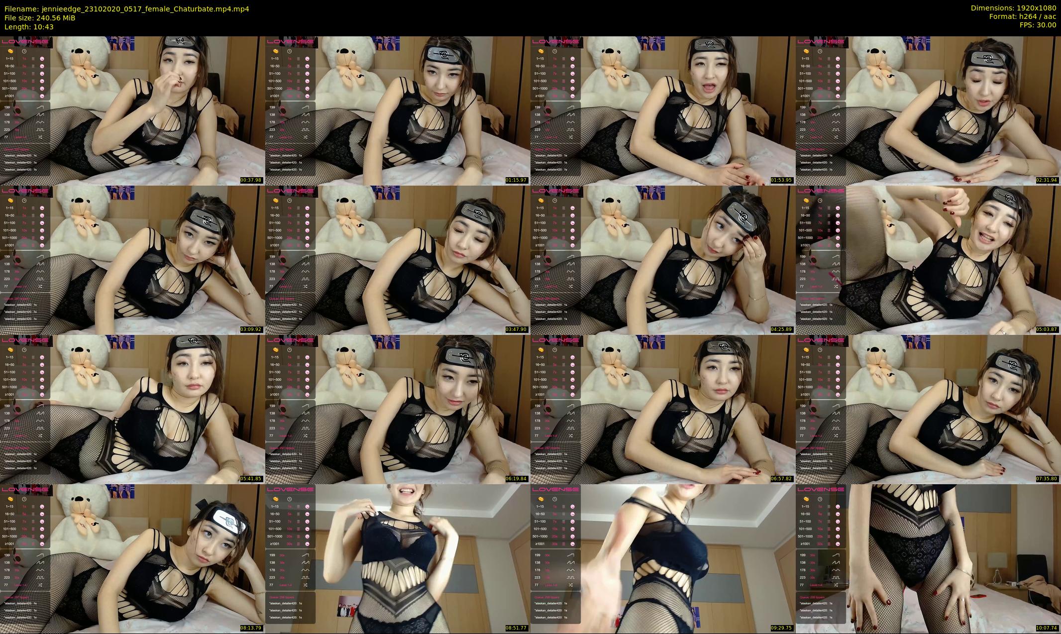 jennieedge — 11 minute Chaturbate female cam show recording, 1080p, Oct 23, 2020
