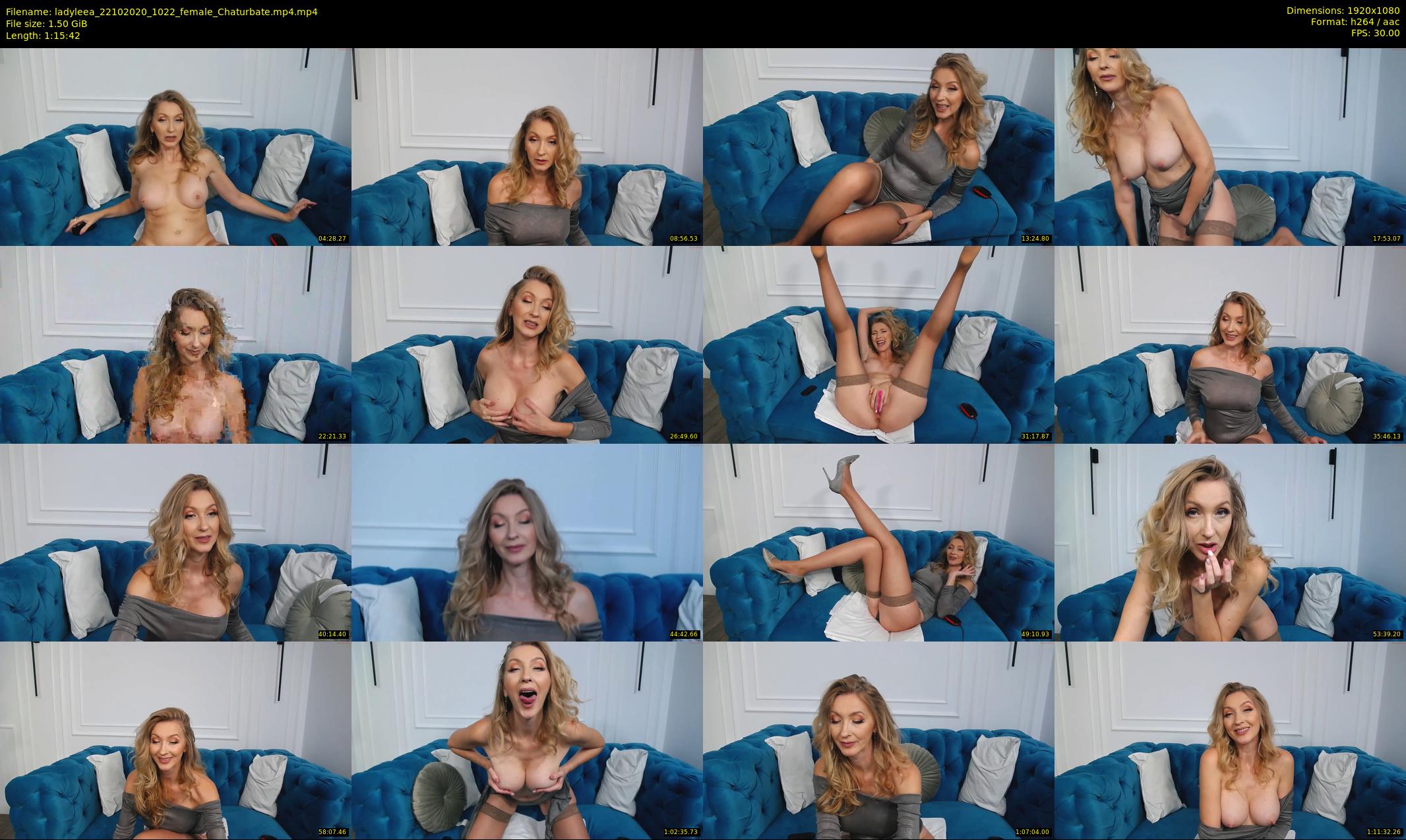 ladyleea — 76 minute Chaturbate female cam show recording, 1080p, Oct 22, 2020