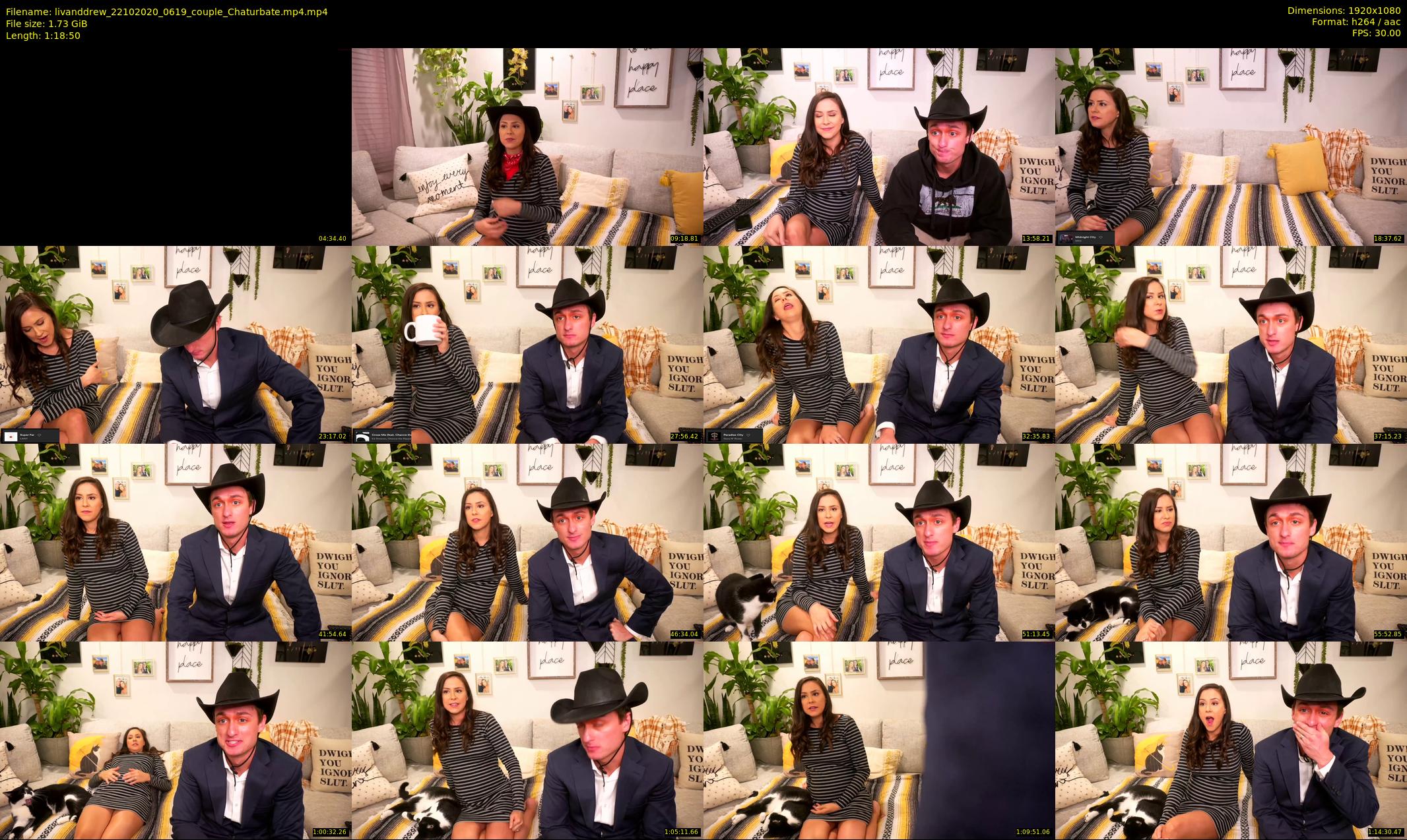 livanddrew — 79 minute Chaturbate couple cam show recording, 1080p, Oct 22, 2020