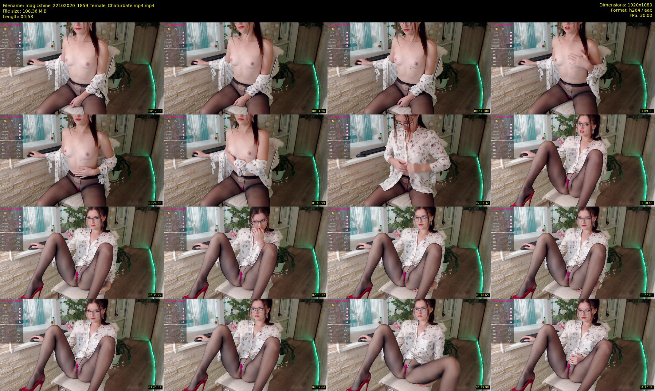 magicshine — 5 minute Chaturbate female cam show recording, 1080p, Oct 22, 2020