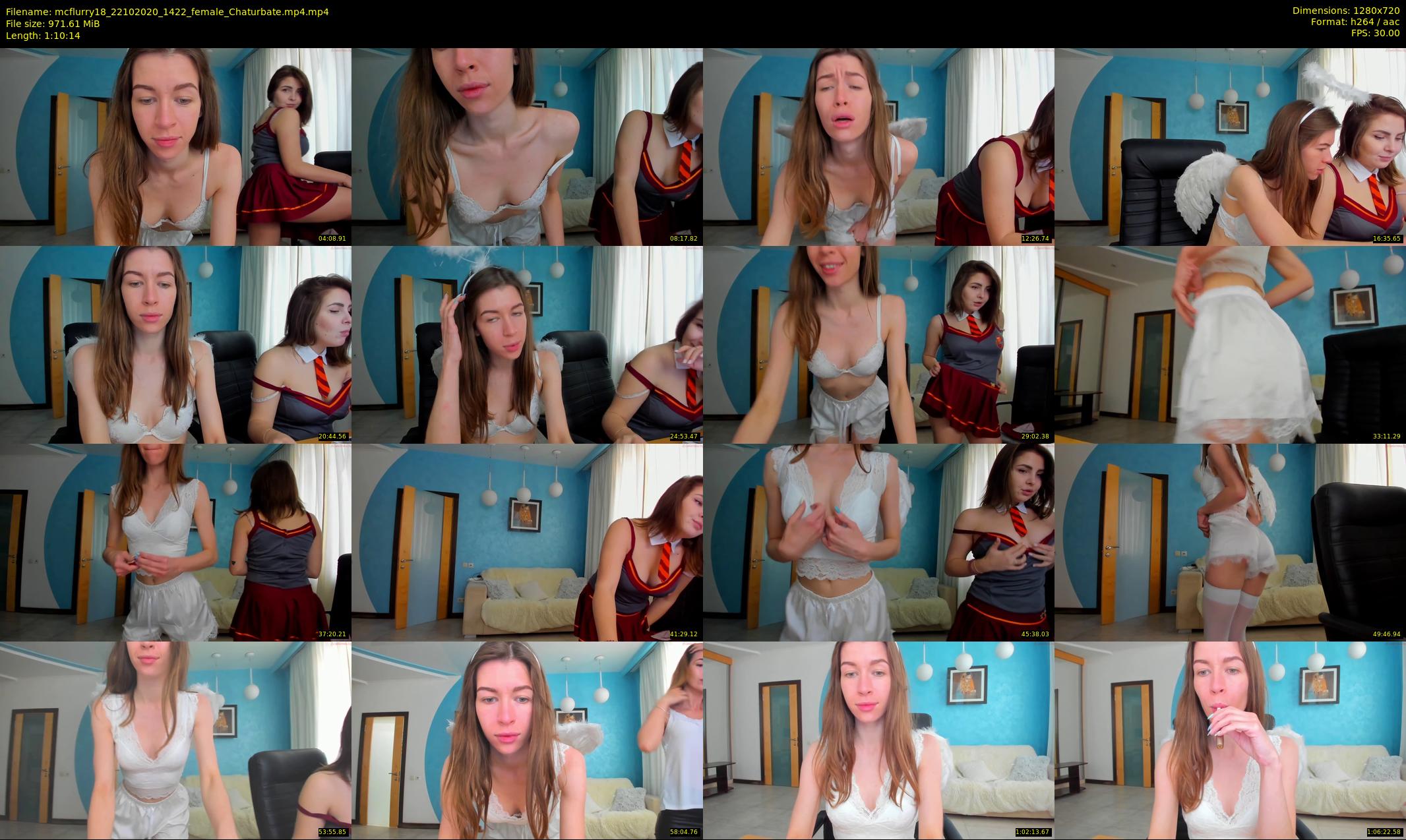 mcflurry18 — 71 minute Chaturbate female cam show recording, 720p, Oct 22, 2020