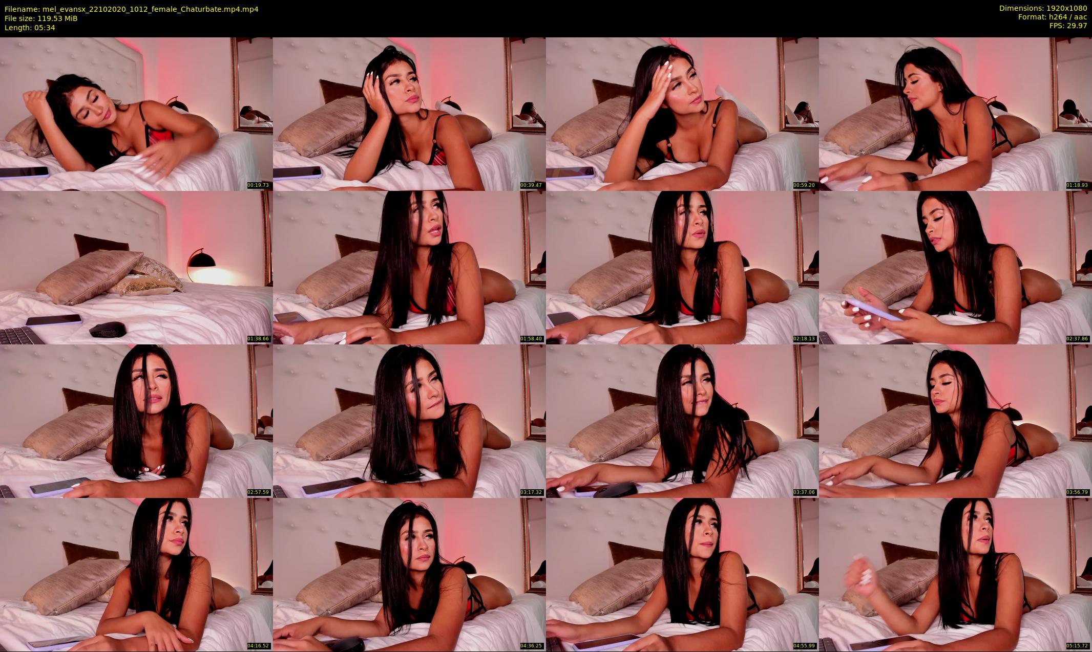 mel_evansx — 6 minute Chaturbate female cam show recording, 1080p, Oct 22, 2020