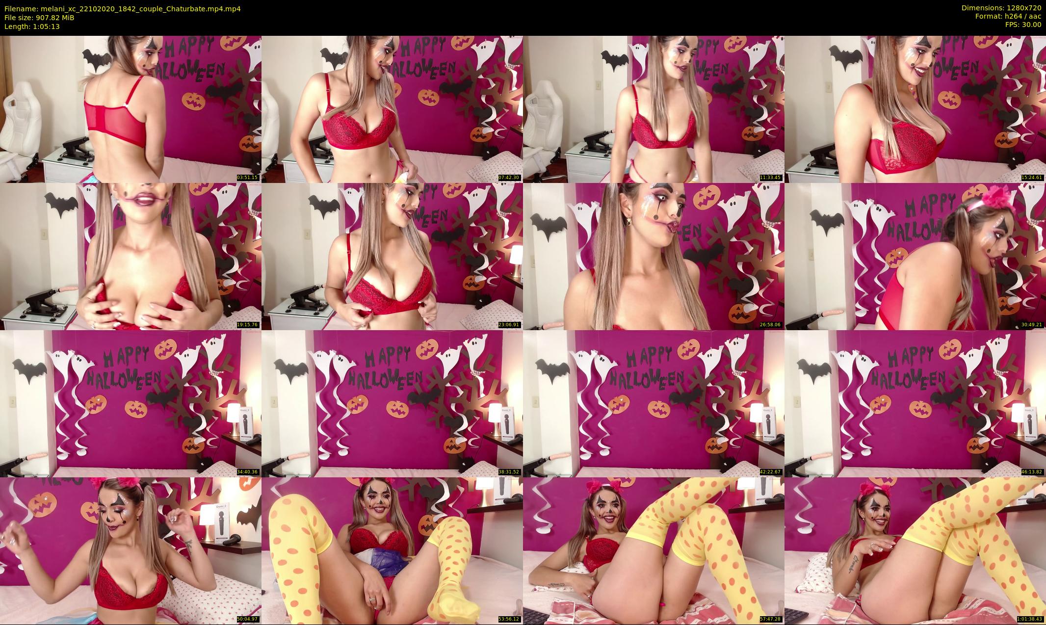 melani_xc — 66 minute Chaturbate female cam show recording, 720p, Oct 22, 2020