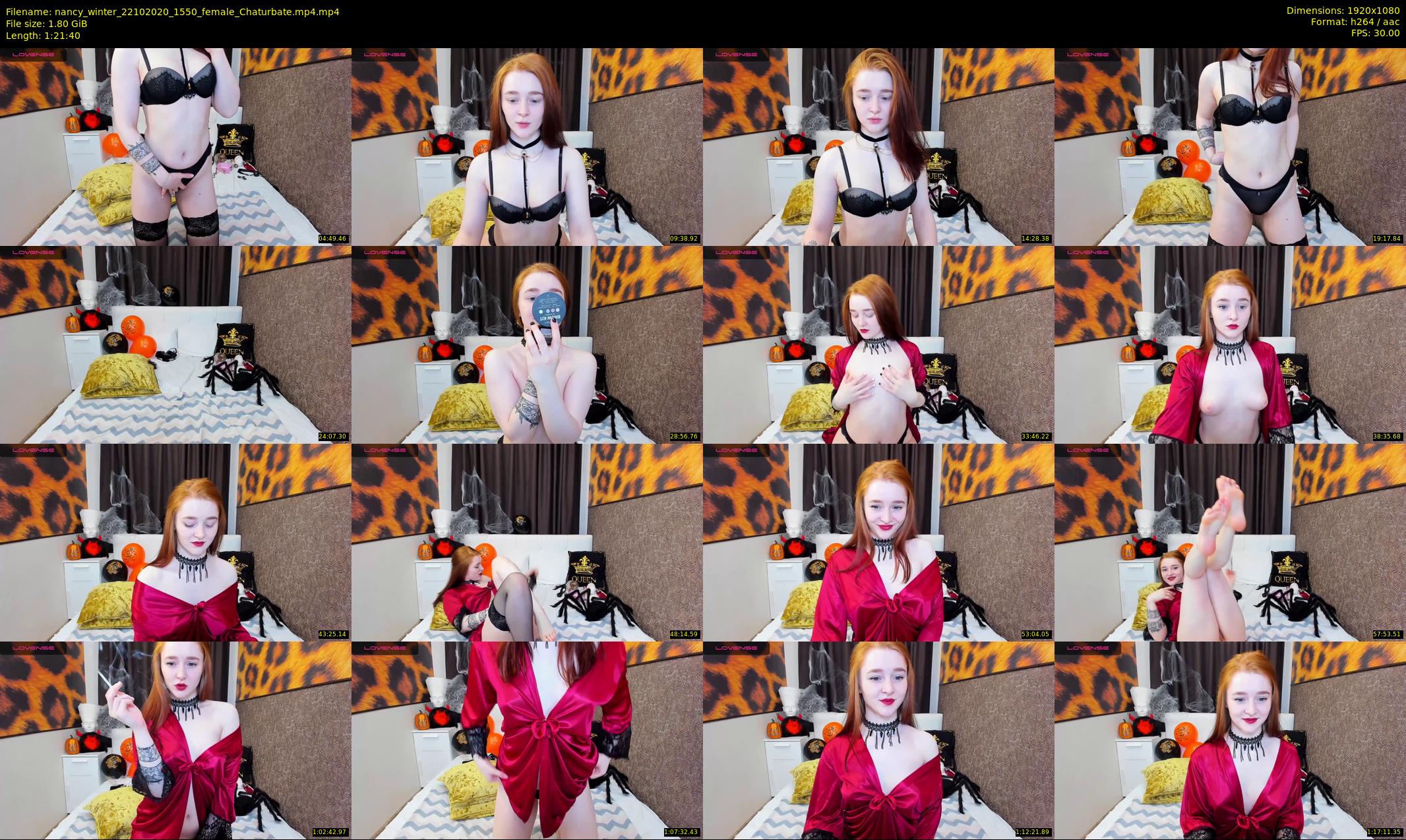 nancy_winter — 82 minute Chaturbate female cam show recording, 1080p, Oct 22, 2020